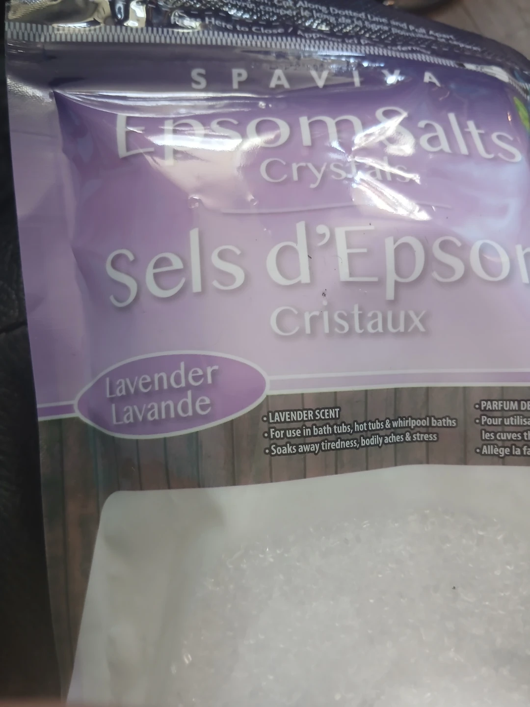 Spaviya Lavender Epsom Salts Crystals