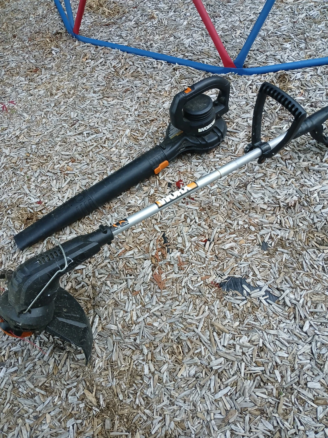 WORX Corded Electric String Trimmer & Blower Combo - photo 2