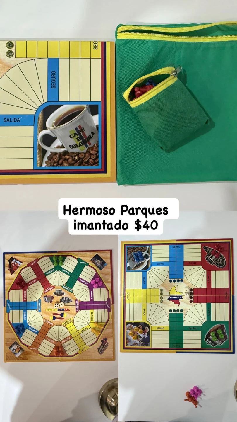 Magnetic Parques Board Game