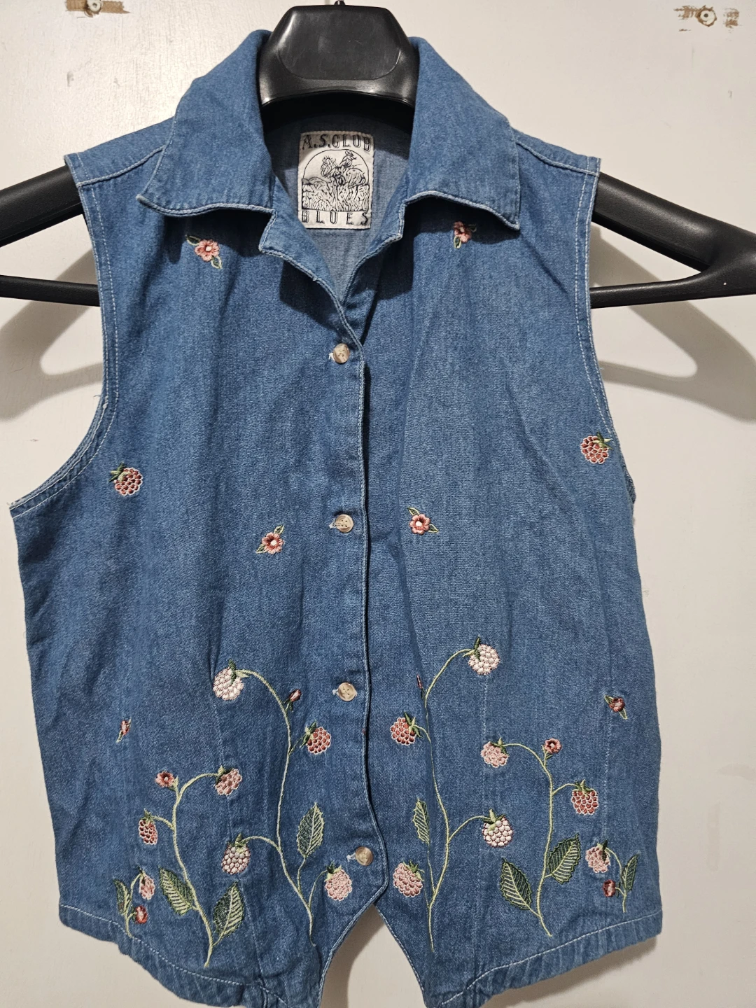 A.S. Club Blues Denim Vest