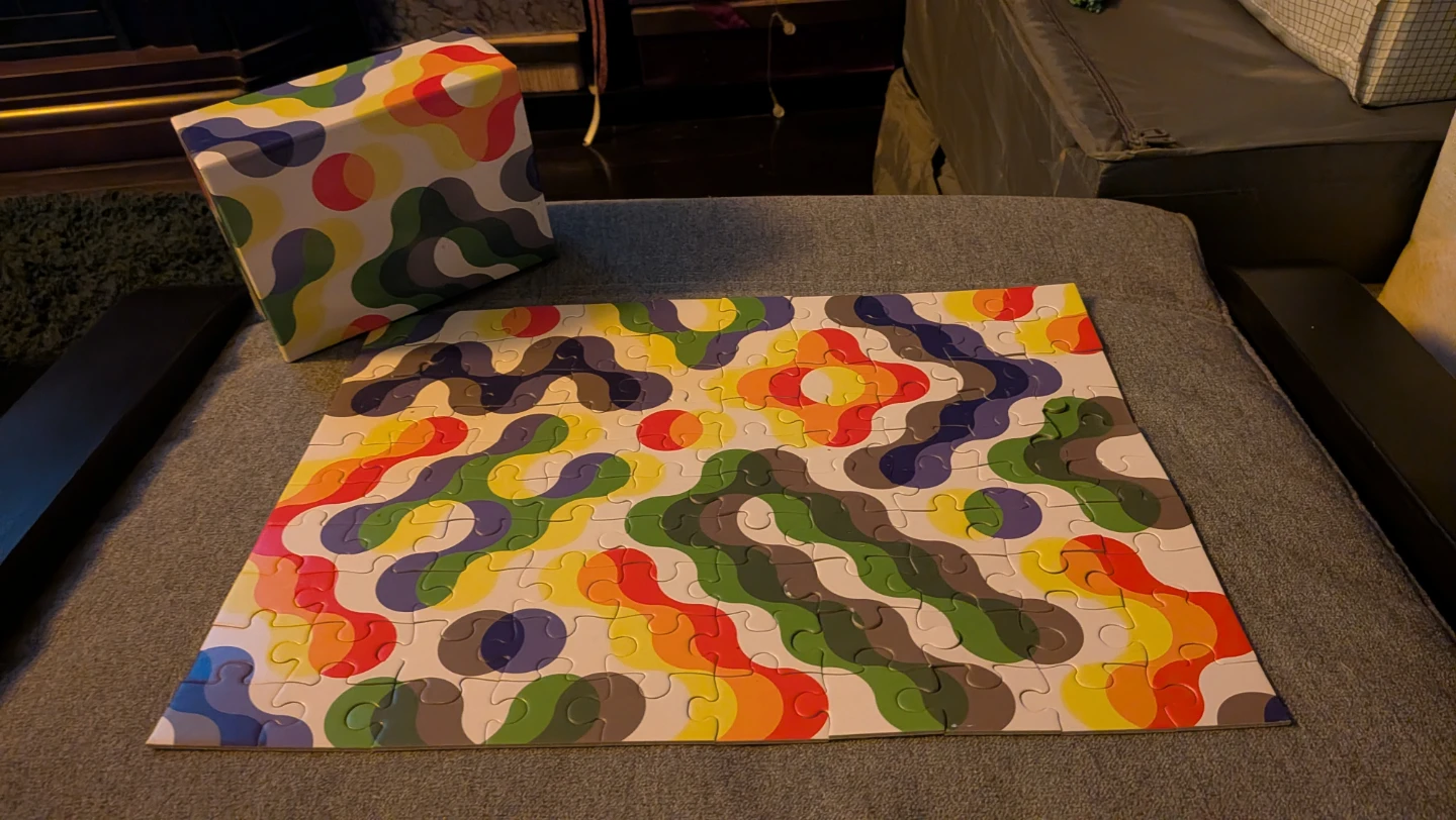 Colourful Abstract Jigsaw Puzzle