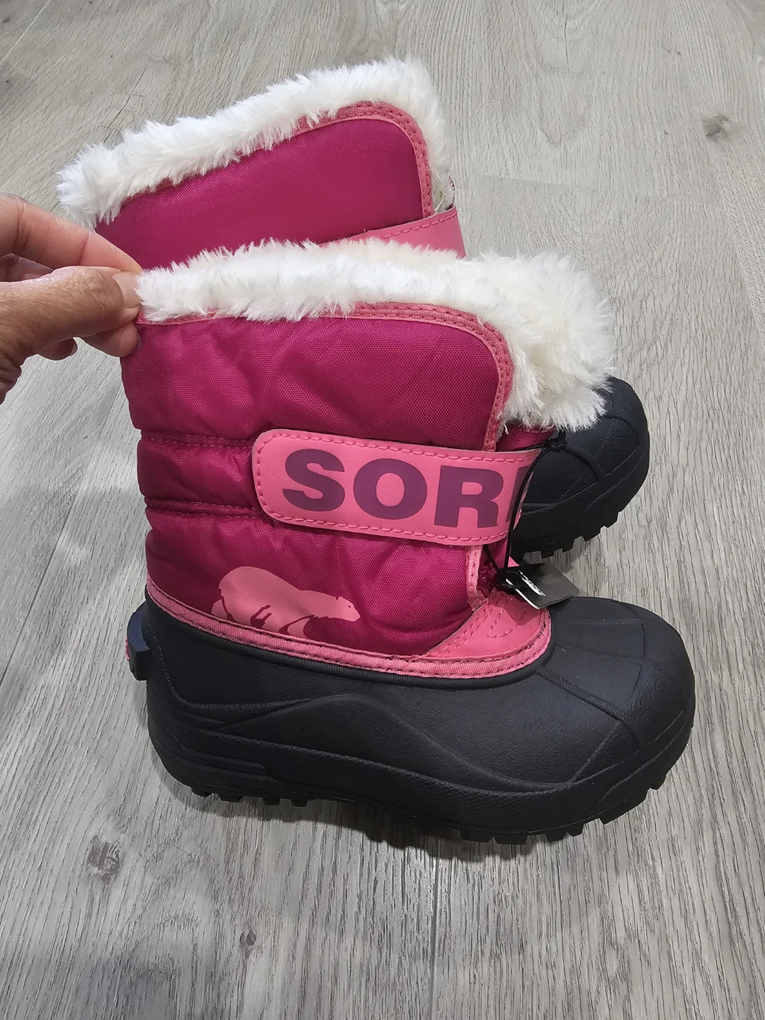 Kids Size 12 - Sorel Insulated Pink Winter Boots - photo 4