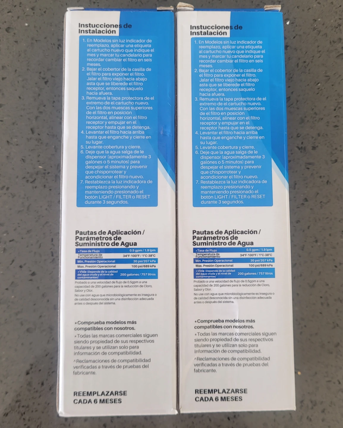 Brand New ICEPURE RWF1200A Refrigerator Water Filters (2-Pack) - photo 2