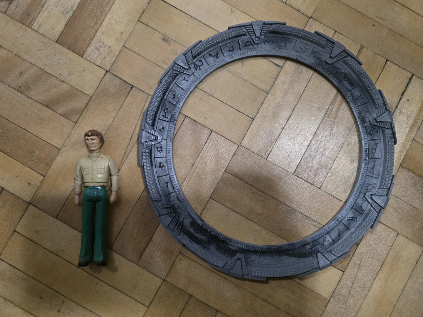 Stargate replica resin casting