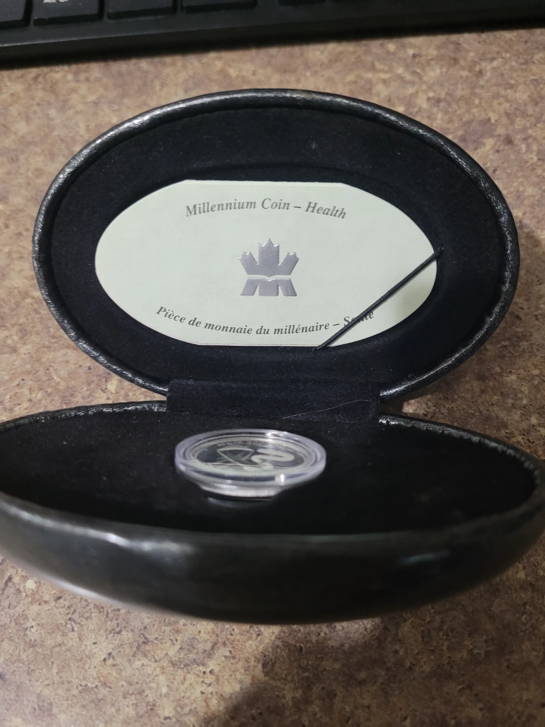 2000 Canadian Millennium Health Silver Coin