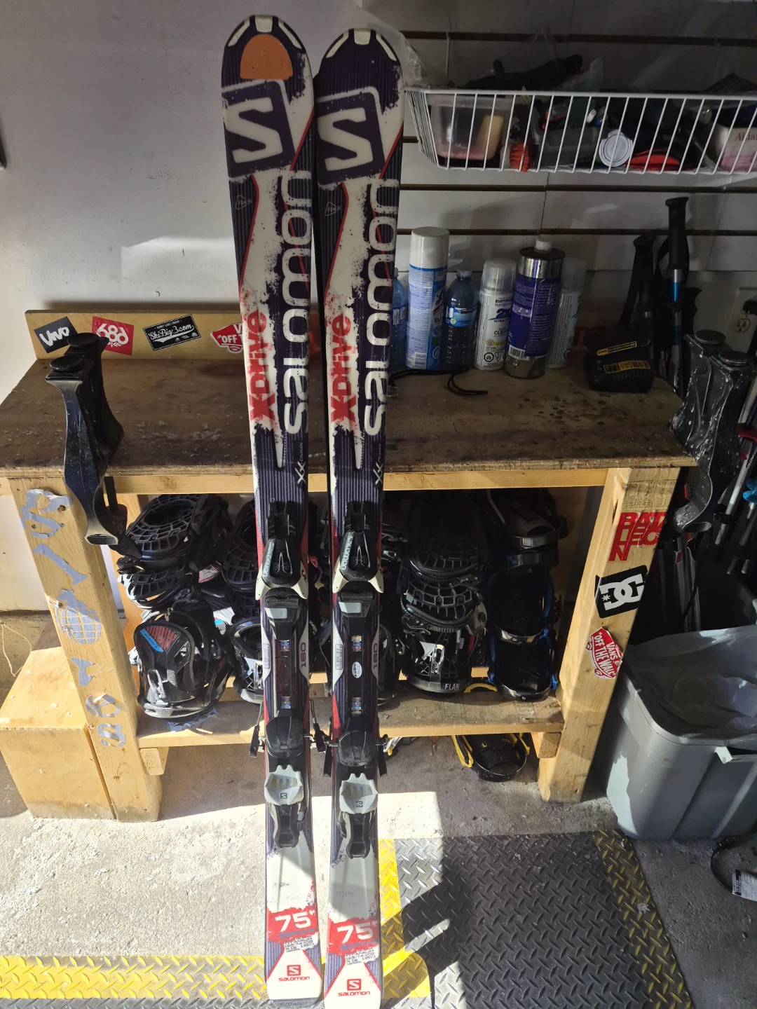 Salomon X-Drive Skis 160cm