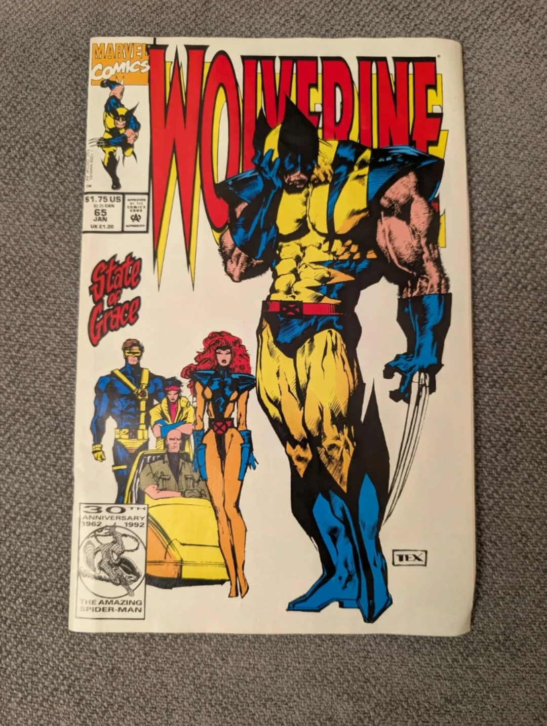 Wolverine Marvel Comics Issue 65 🏈