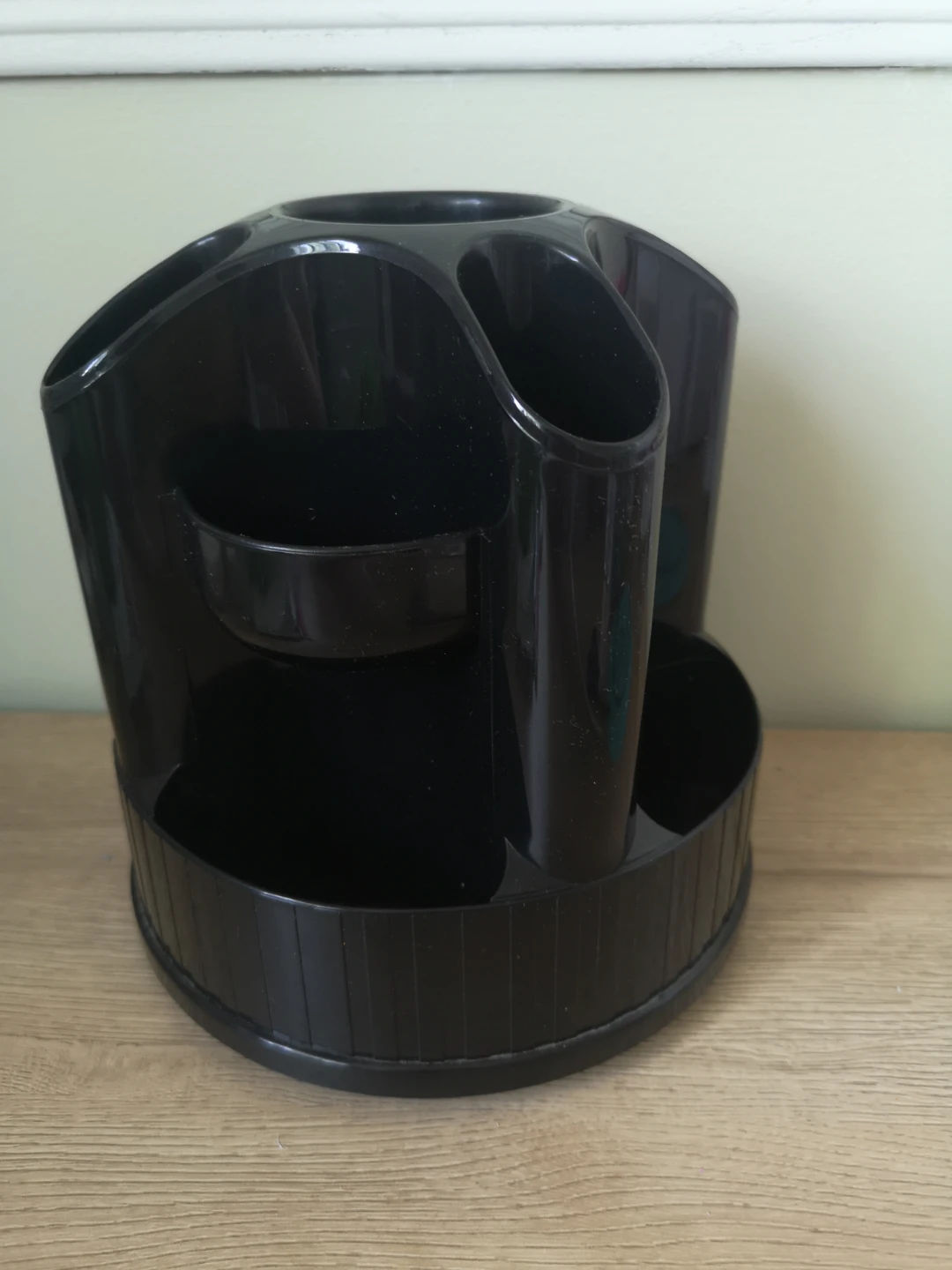 Black Rotating Desk Organizer - photo 2