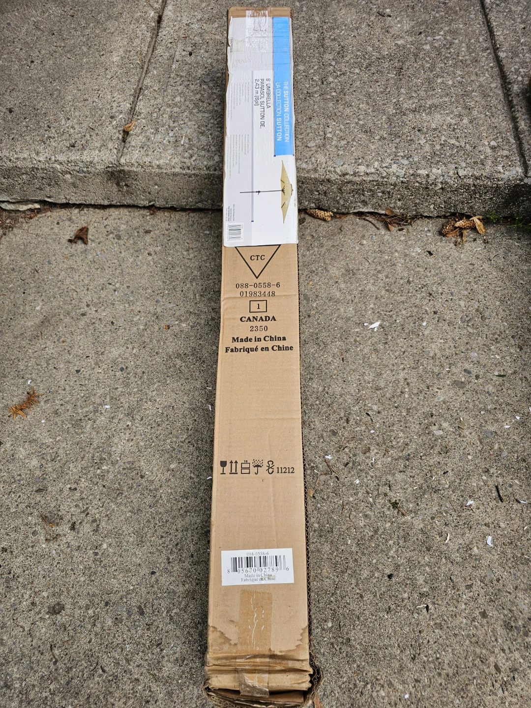 The Sutton Collection 8' Patio Umbrella - photo 2