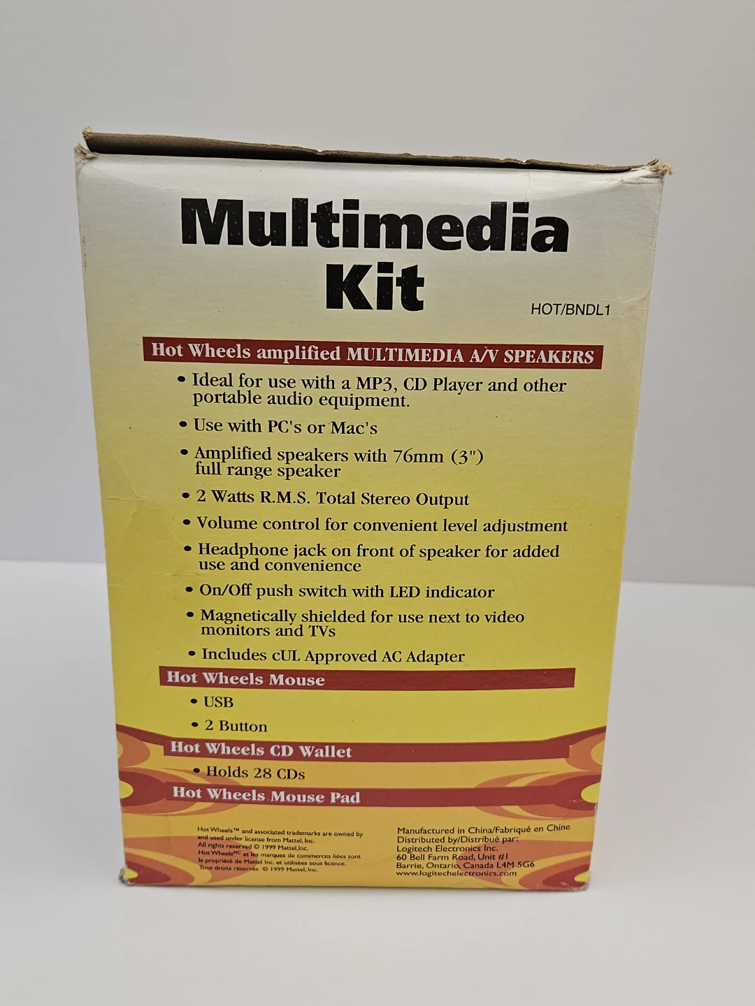 Hotwheels Multimedia Kit- 1999 - photo 3