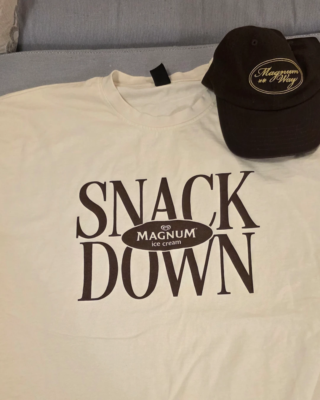 Magnum Ice Cream T-Shirt and Hat Set