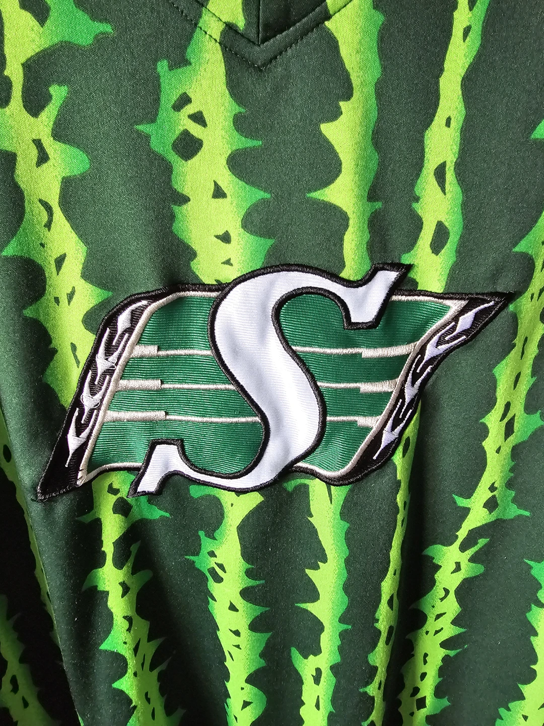 Saskatchewan Roughriders CFL Vintage Fan Jersey - photo 3
