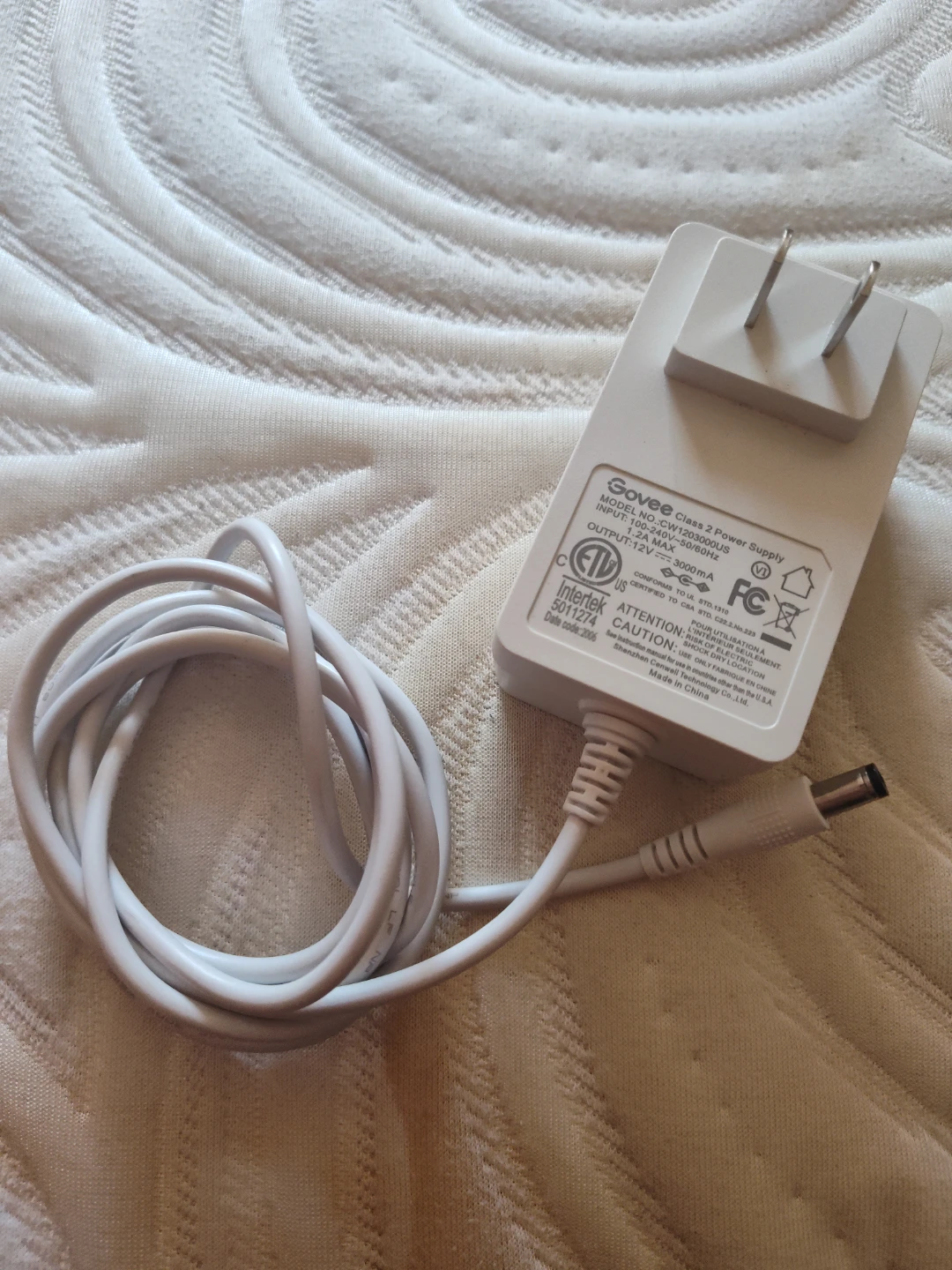 Govee Class 2 Power Supply Model CW1203000US