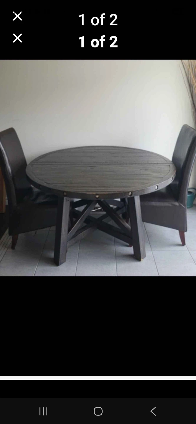 Potary barn table