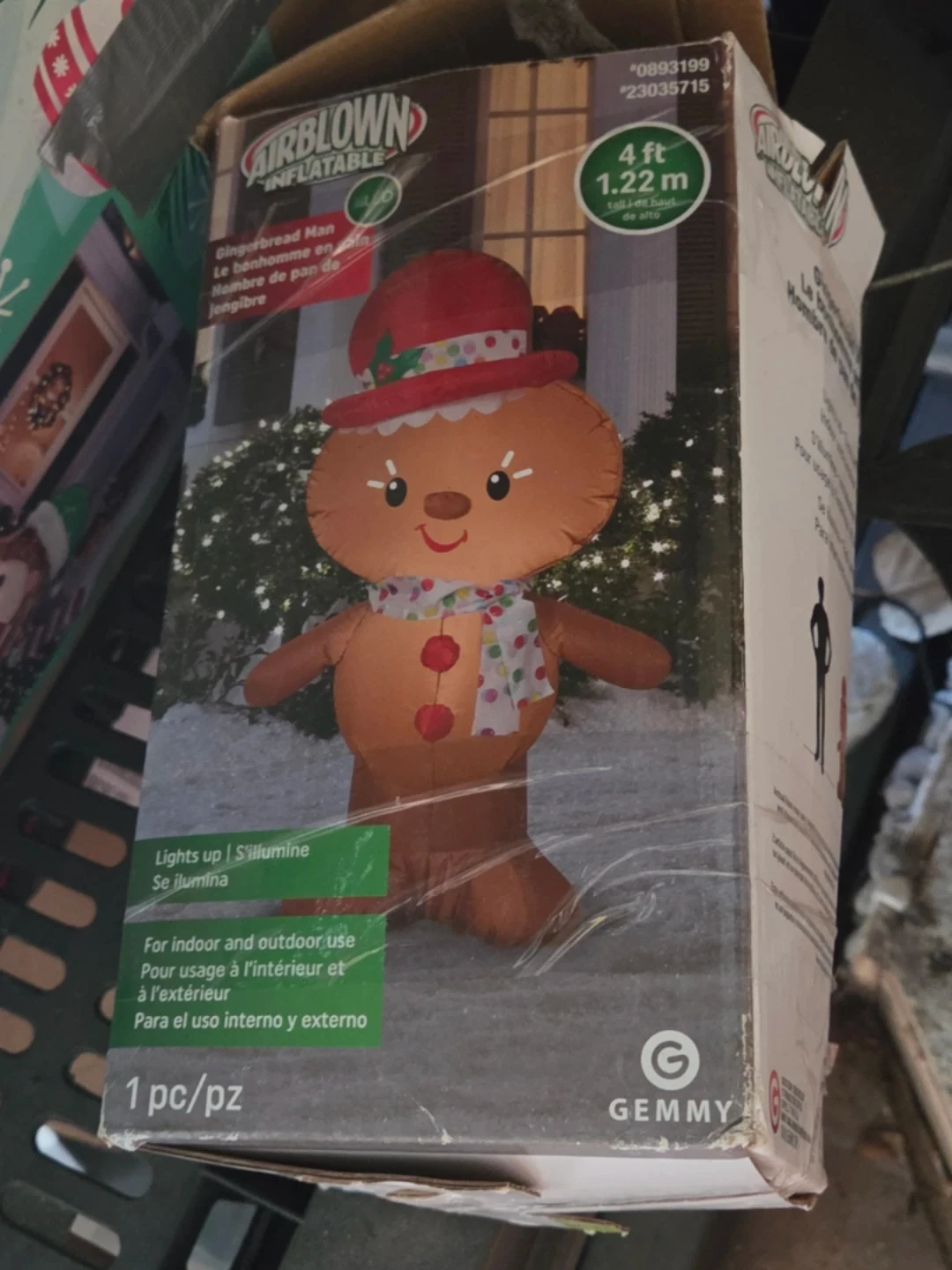 Gingerbread Man Blowup