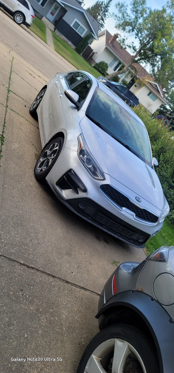Silver Kia Forte EX 2019