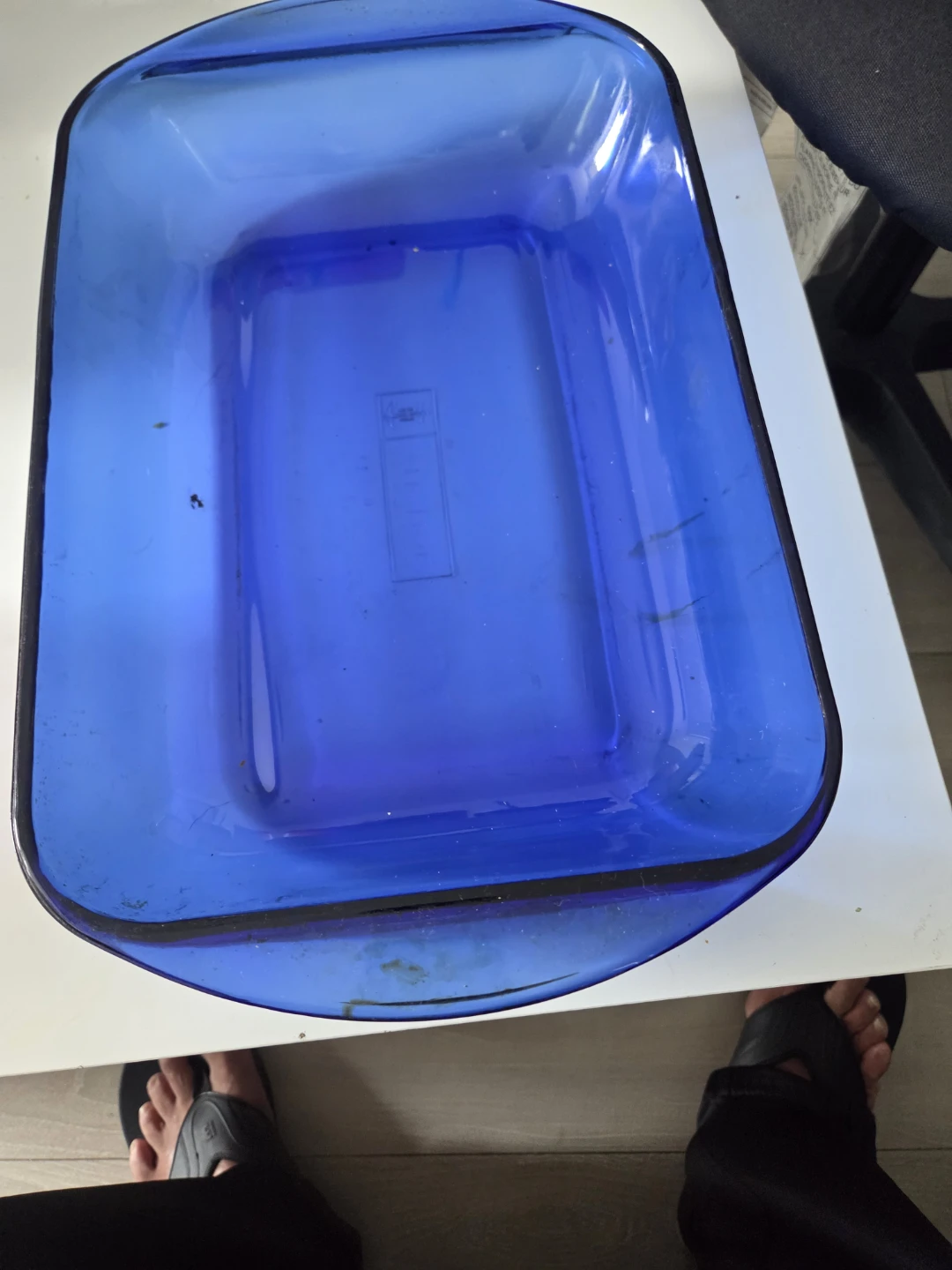Anchor Hocking Blue Glass Baking Dish - photo 4