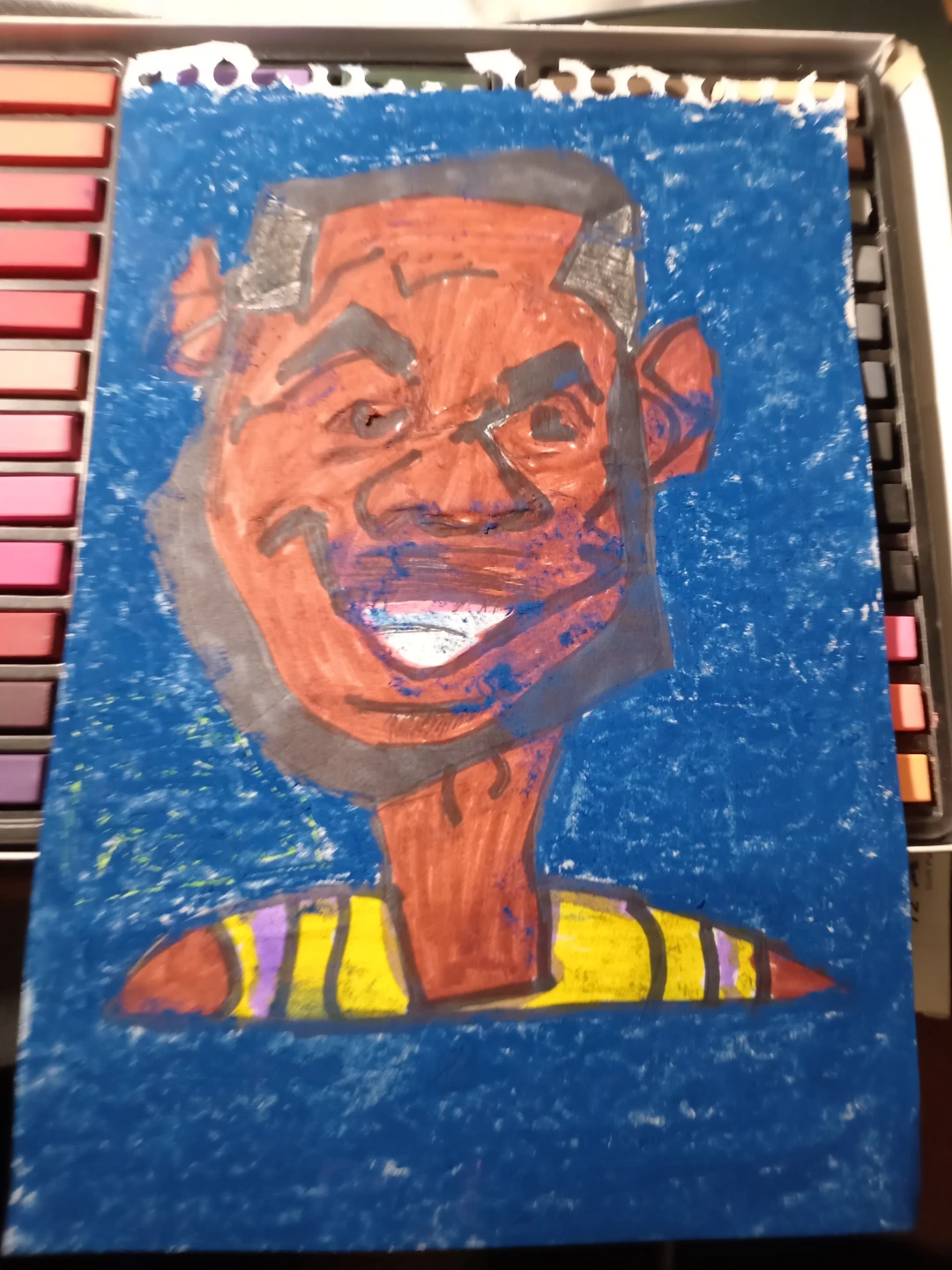 LeBron James Caricature by Custom Artist Sherwin