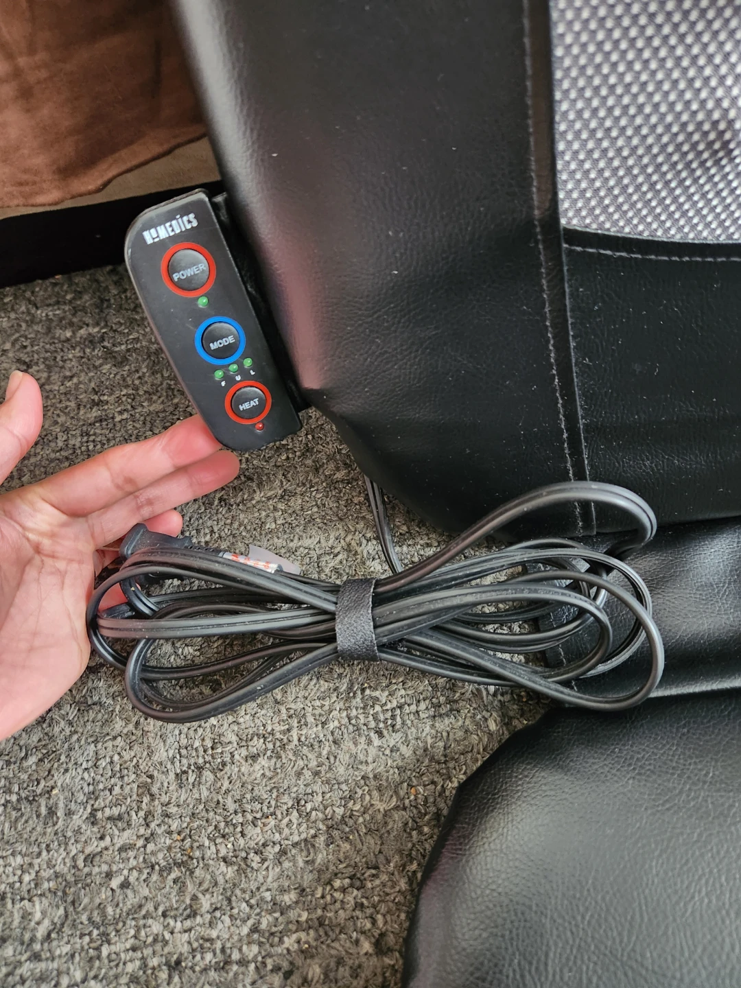 Homedics Massage Seat with heat setting - photo 2