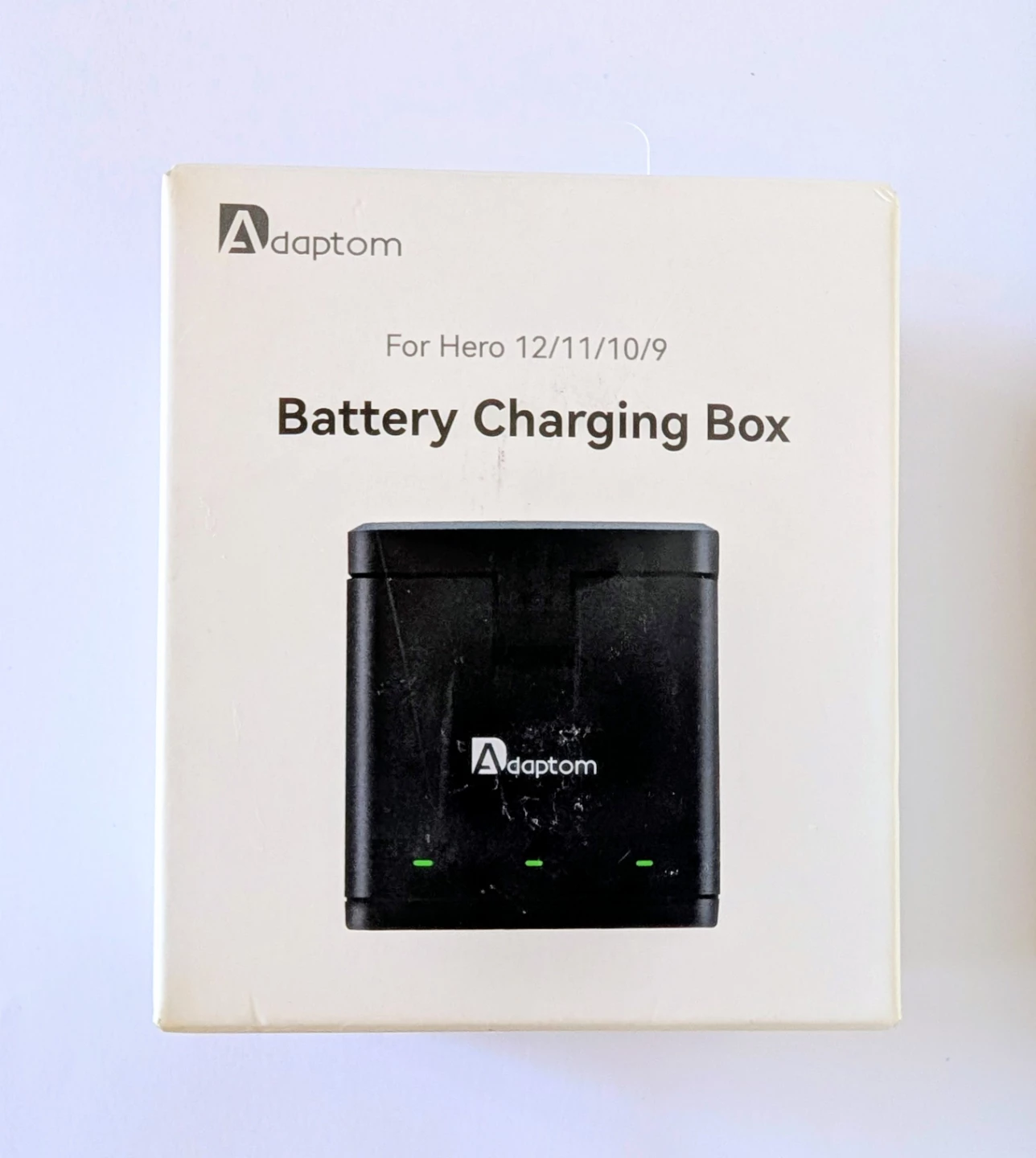 New Battery Charger + 2 Batteries for Go Pro Hero 9 to 12 - photo 2