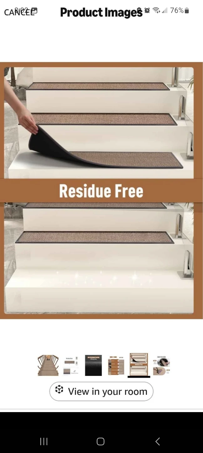 Set of Stair Treads 15 pack brand new