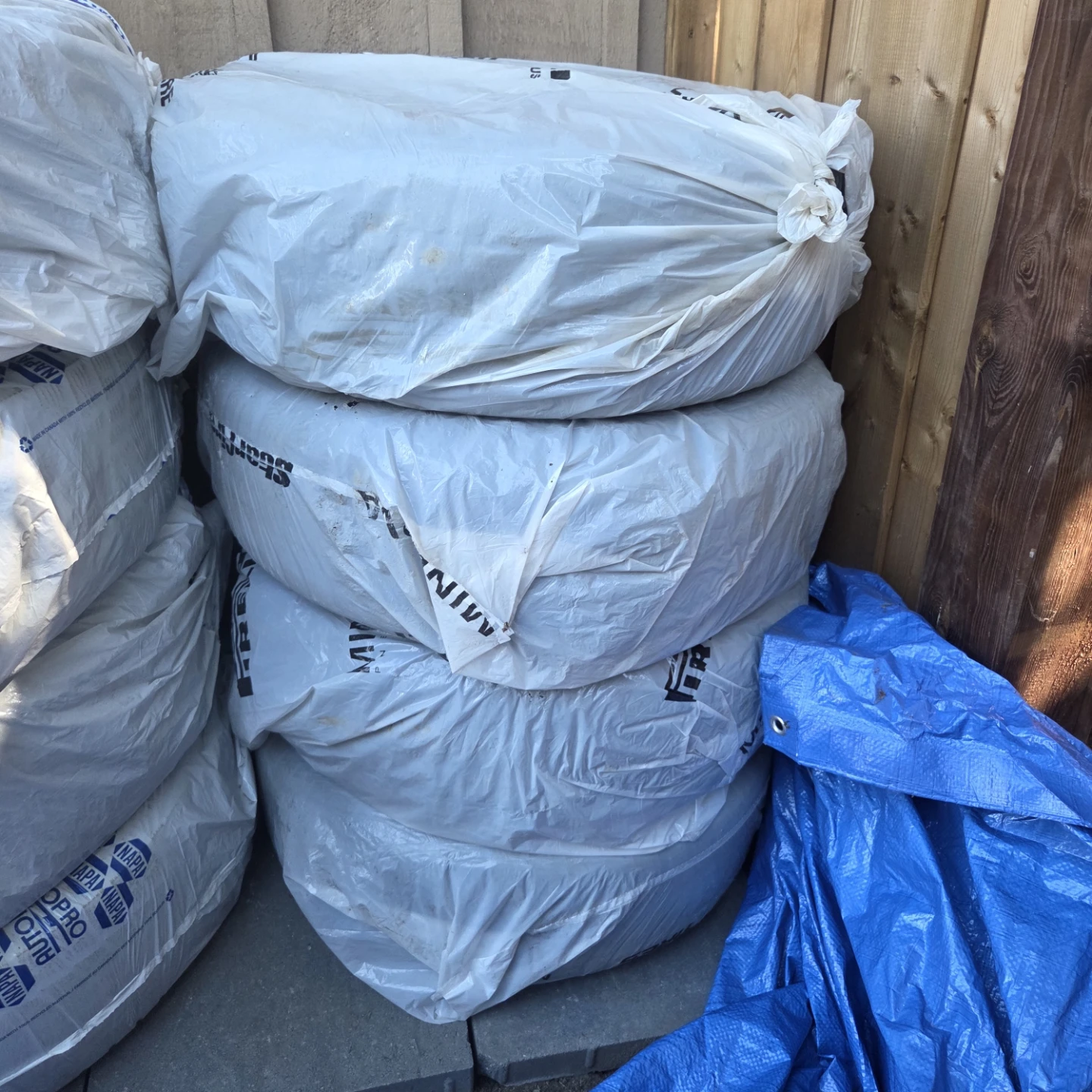 Altenzo 215/55 R18 winter tires with steel rims