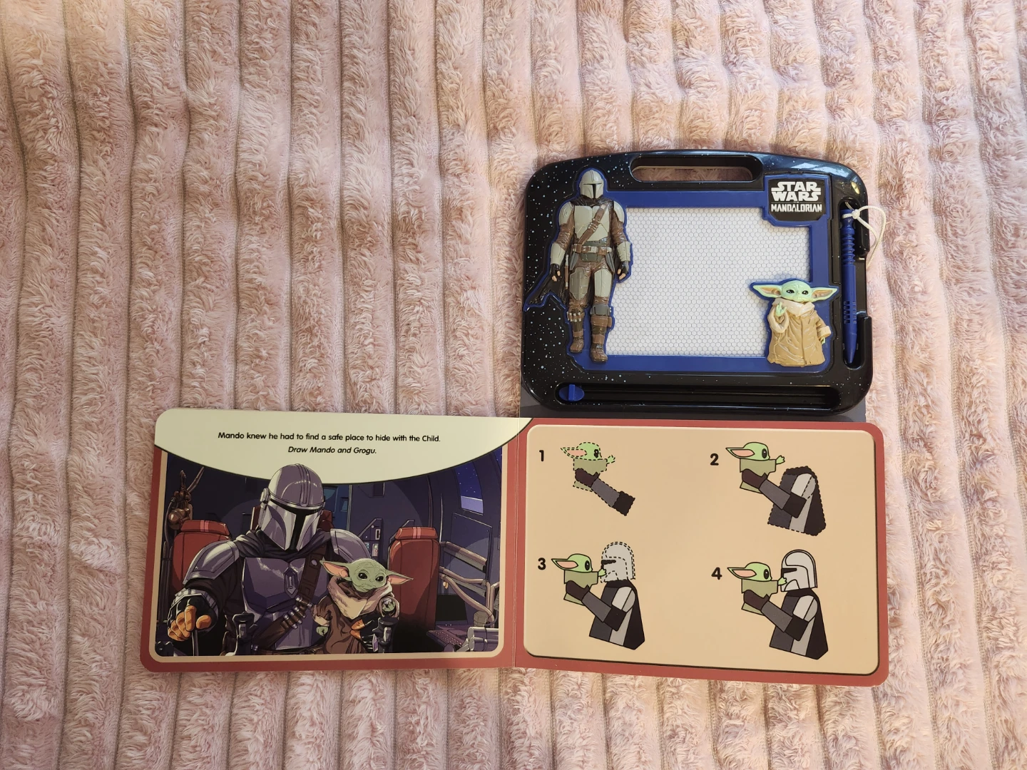 Star Wars The Mandalorian Magnetic Drawing Pad Book - photo 4