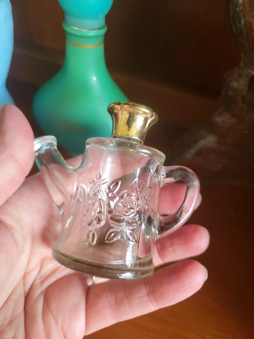 Set of 4 Vintage Avon Collectible Glass Perfume Bottles - photo 5