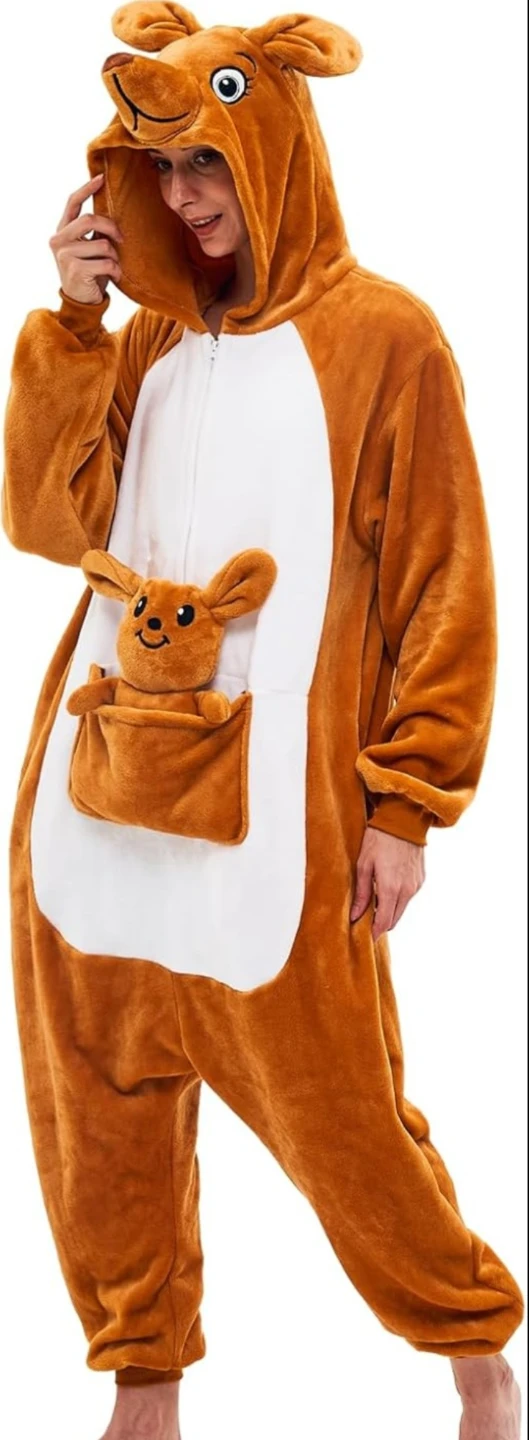 Kangaroo One-Piece Pyjamas