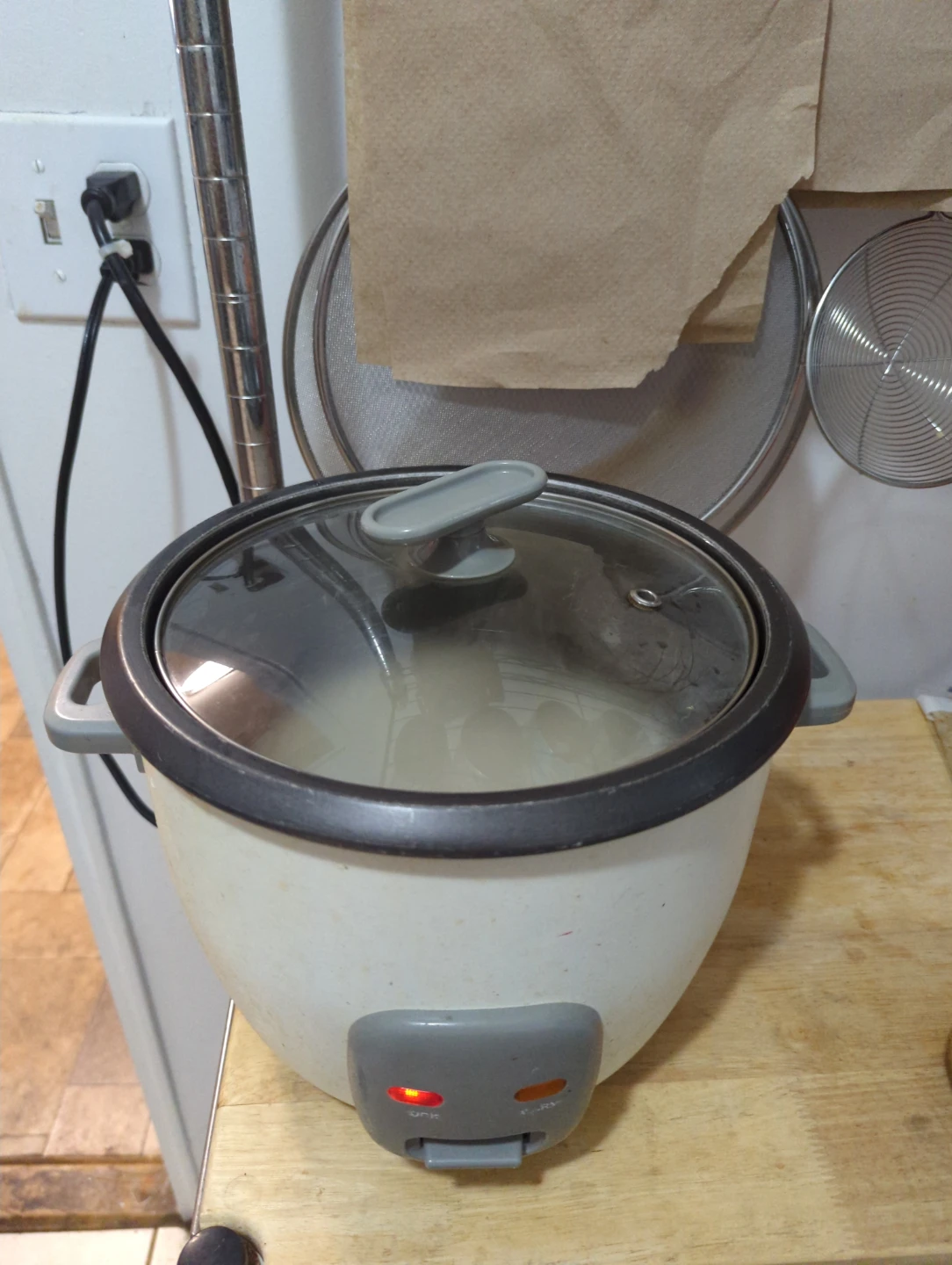 White Rice Cooker