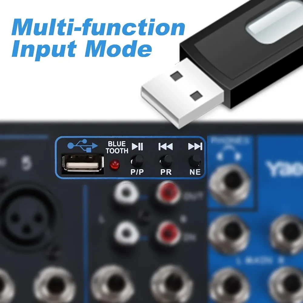 Yaeccc 7-Channel Audio Mixer - photo 5
