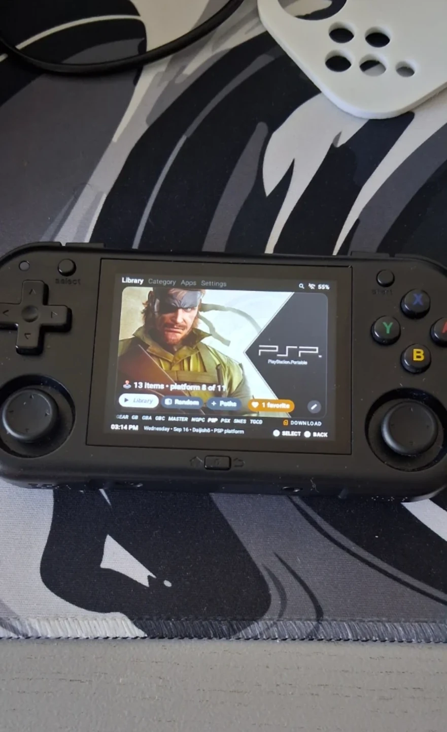 Mini Zero 28 Handheld Game Console open box