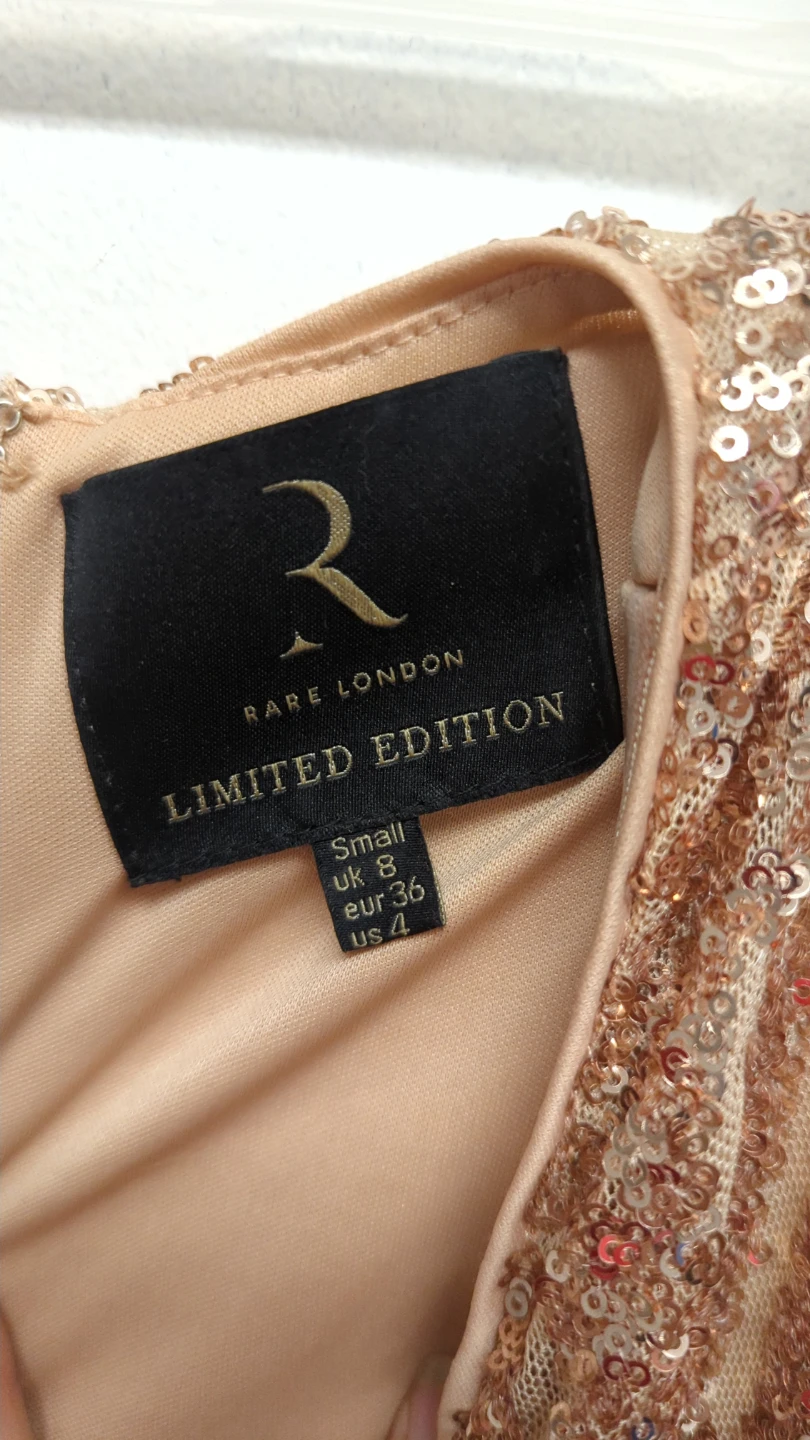 Rare London Sequin Fringe Dress