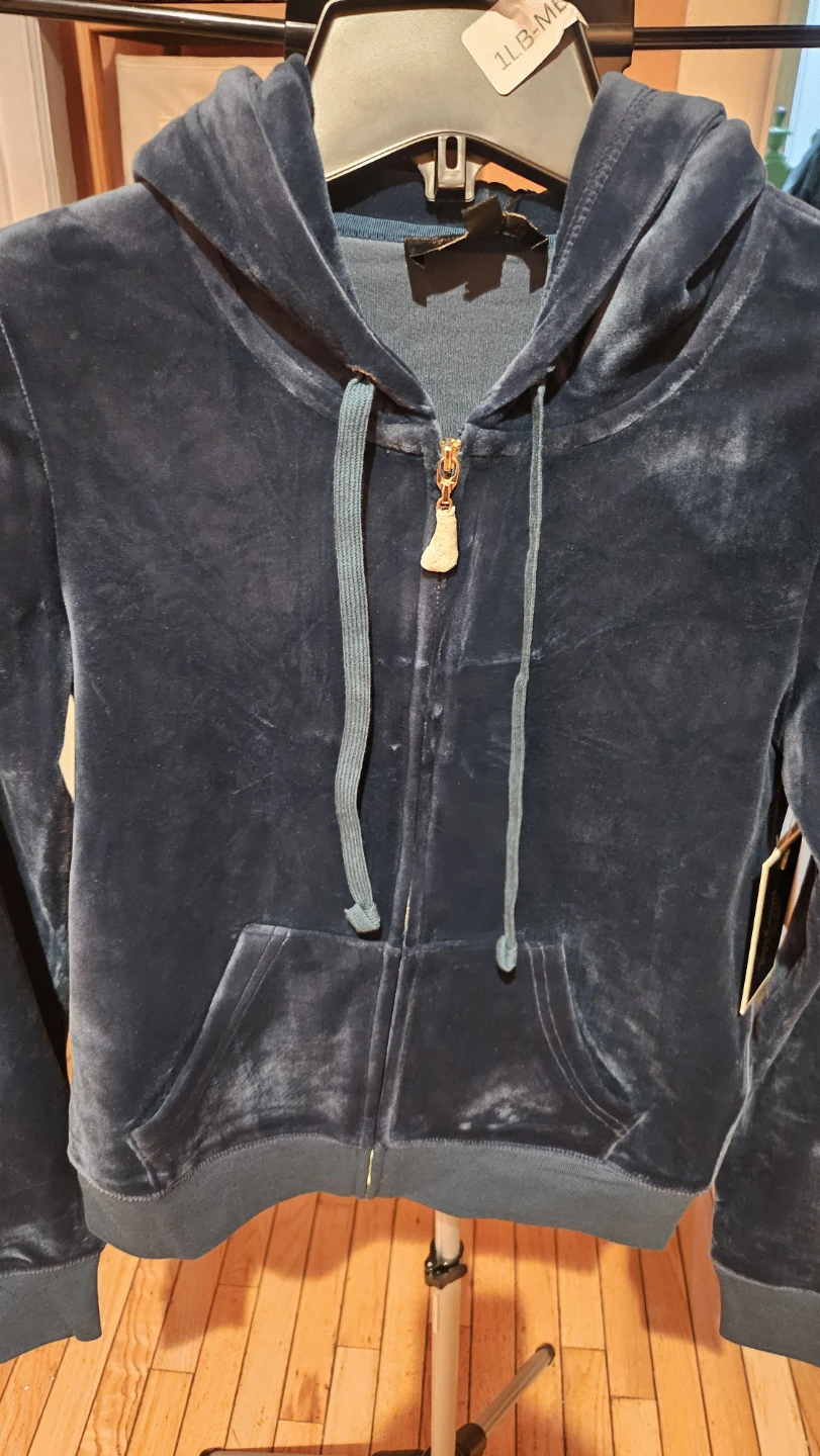 Juicy Couture Black Label Velour Hoodie