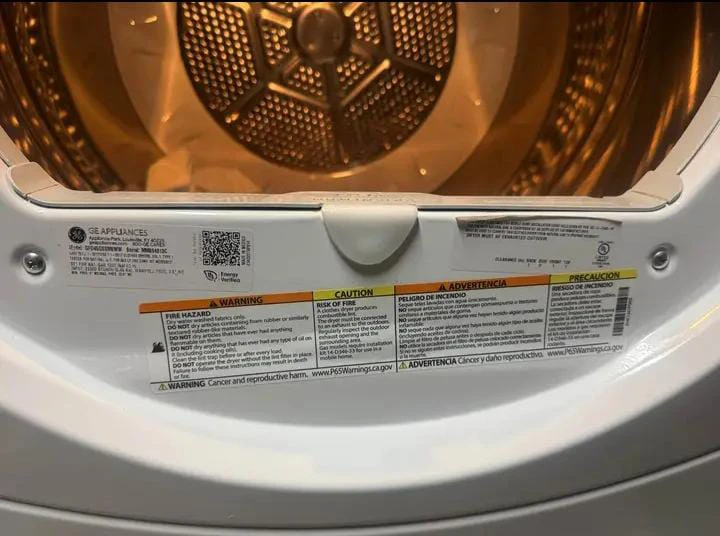 GE Steam Dryer with Vibration Control - photo 5