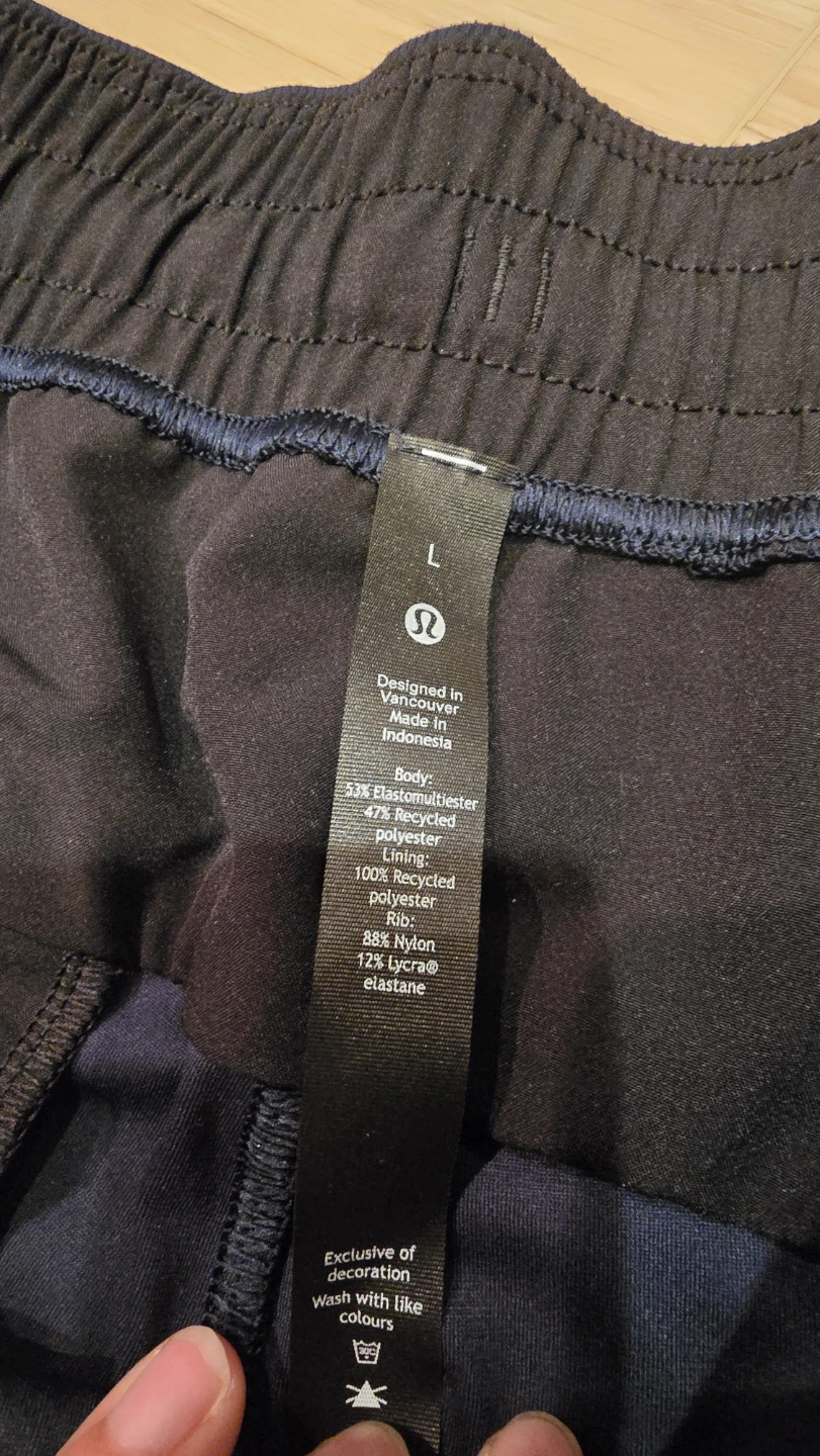 Navy Blue Lululemon Mens Large Joggers - photo 5