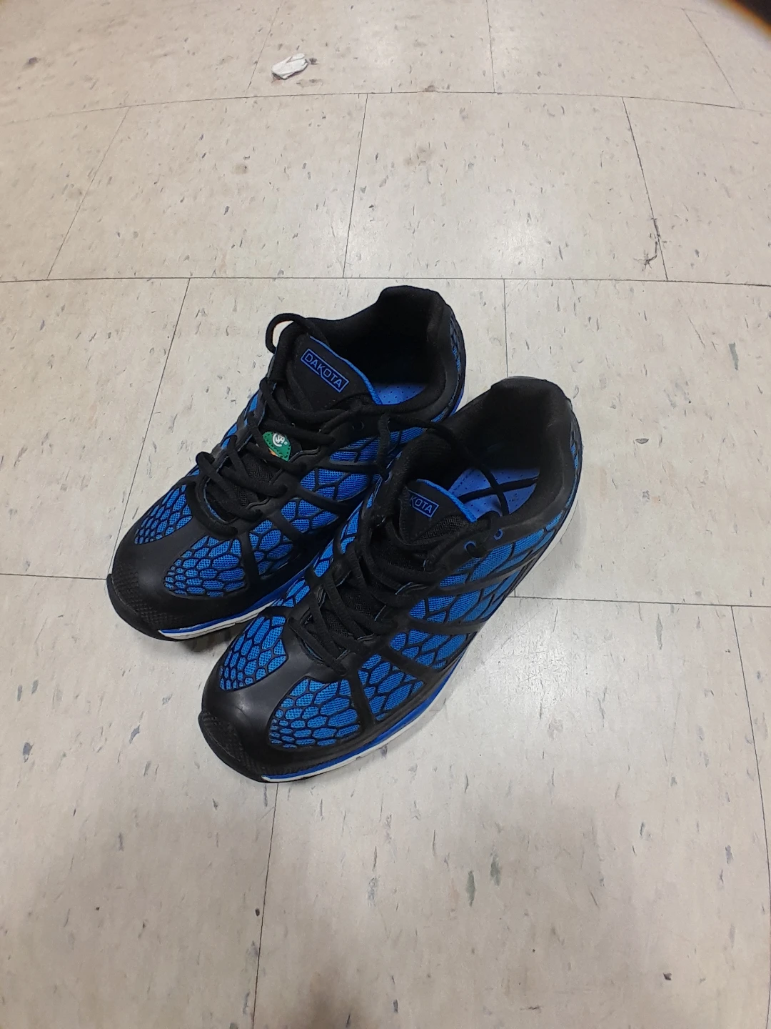 Dakota Quad Lite Safety Shoes - Blue/Black Men's Size 9.5