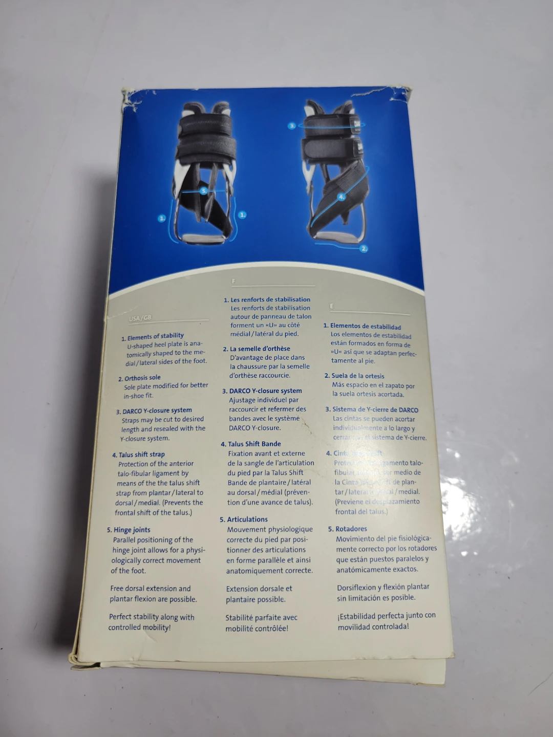 DARCO Body Armor Sport Ankle Brace Right Medium - photo 4