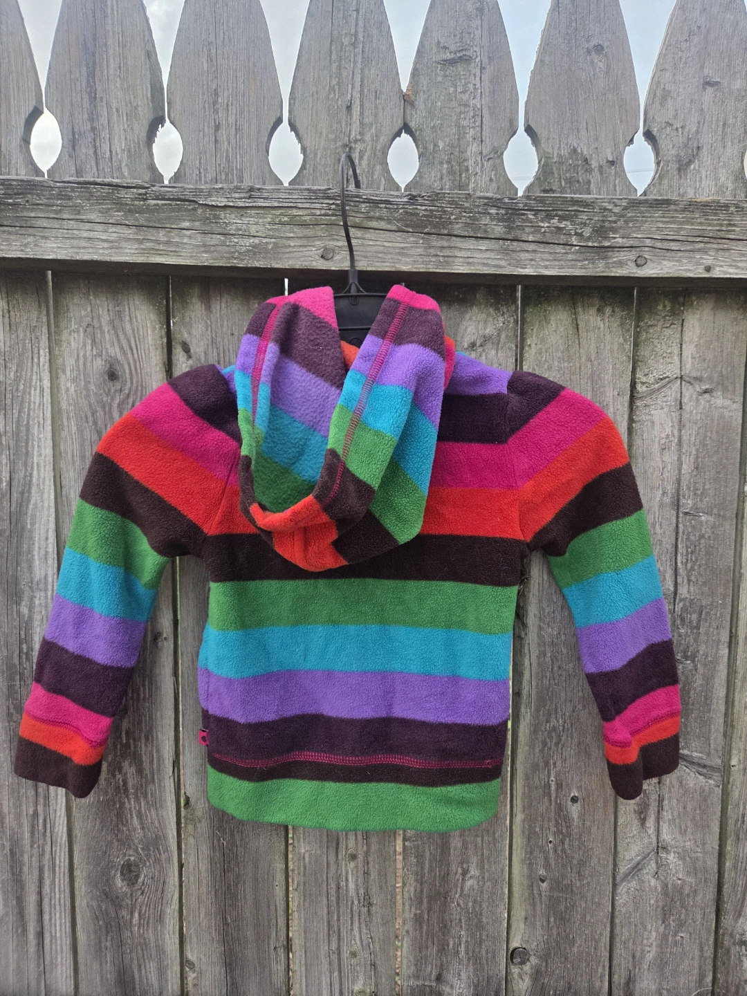 Baby Gap Toddler Striped Fleece Hoodie - photo 4