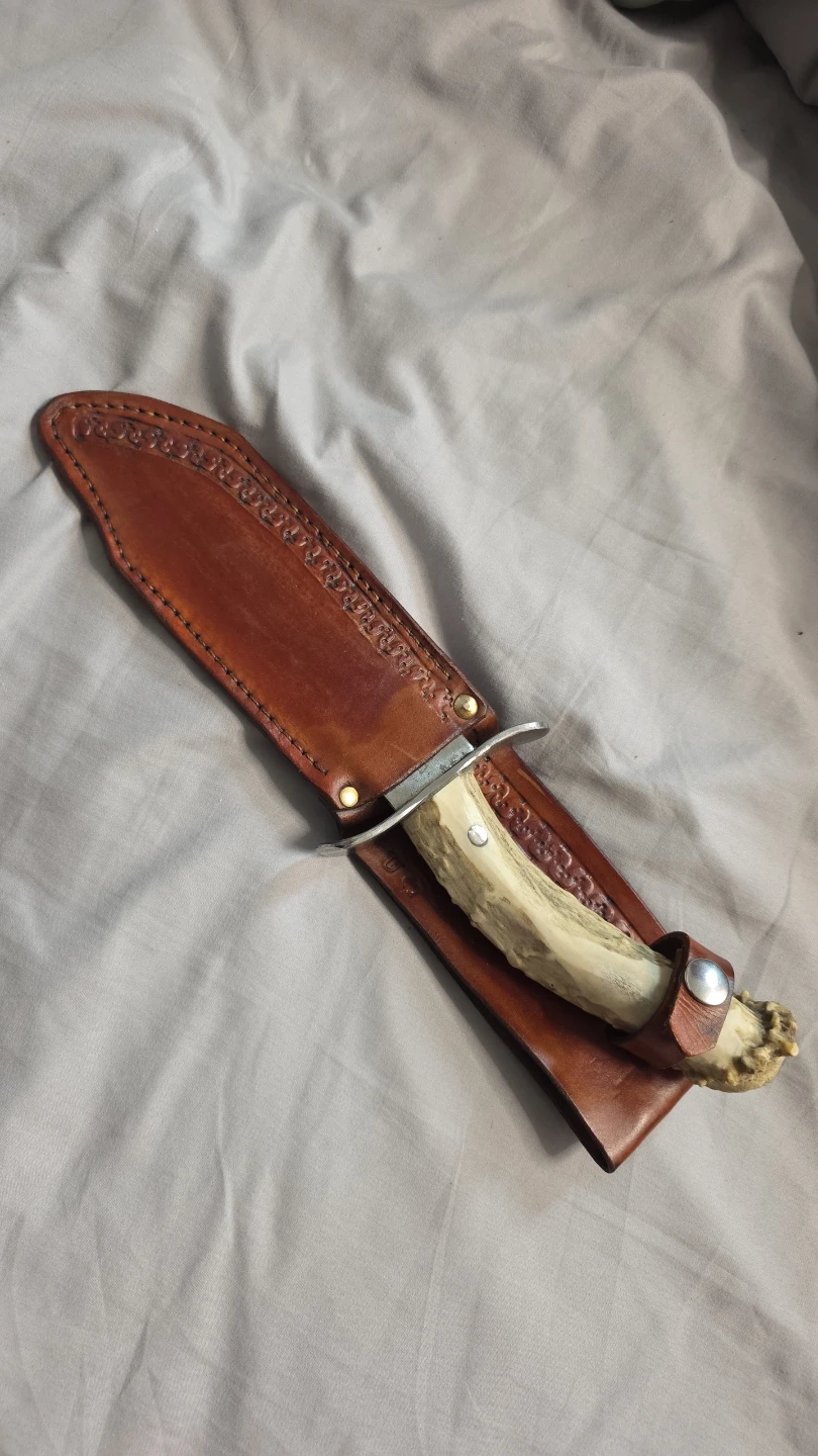 Real Antler Knife