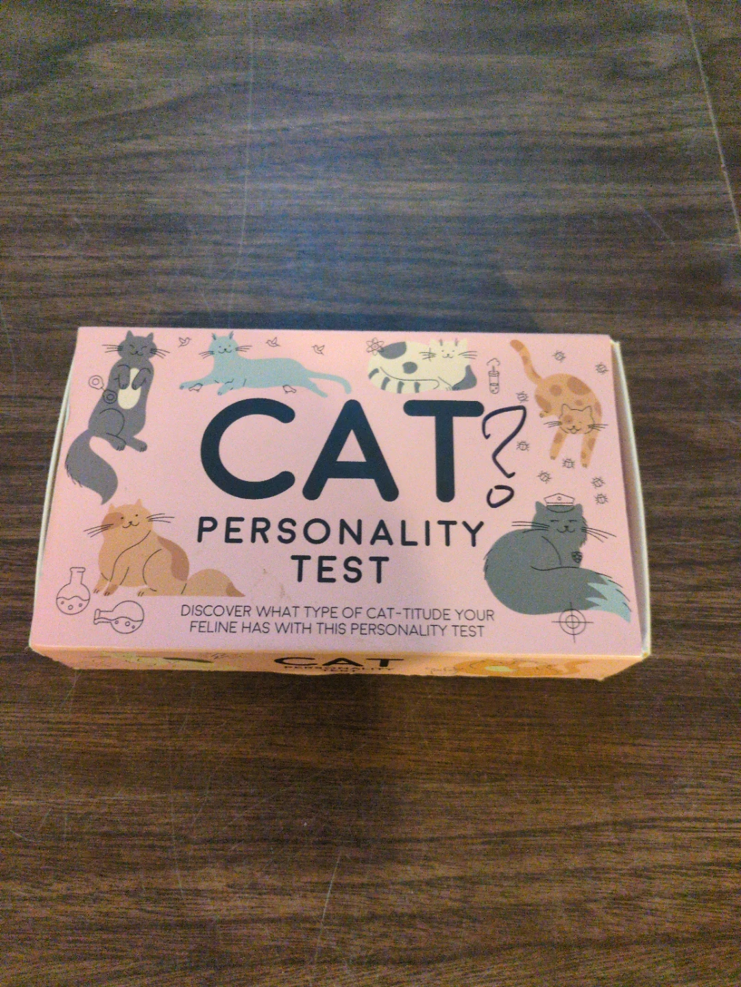 Cat Personality Test Card Game