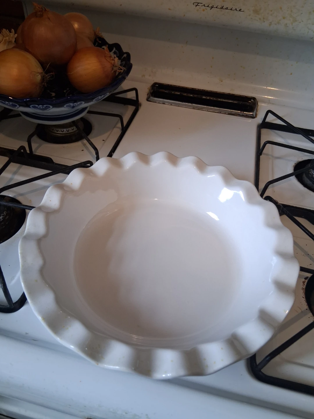 White Ceramic Pie Dish