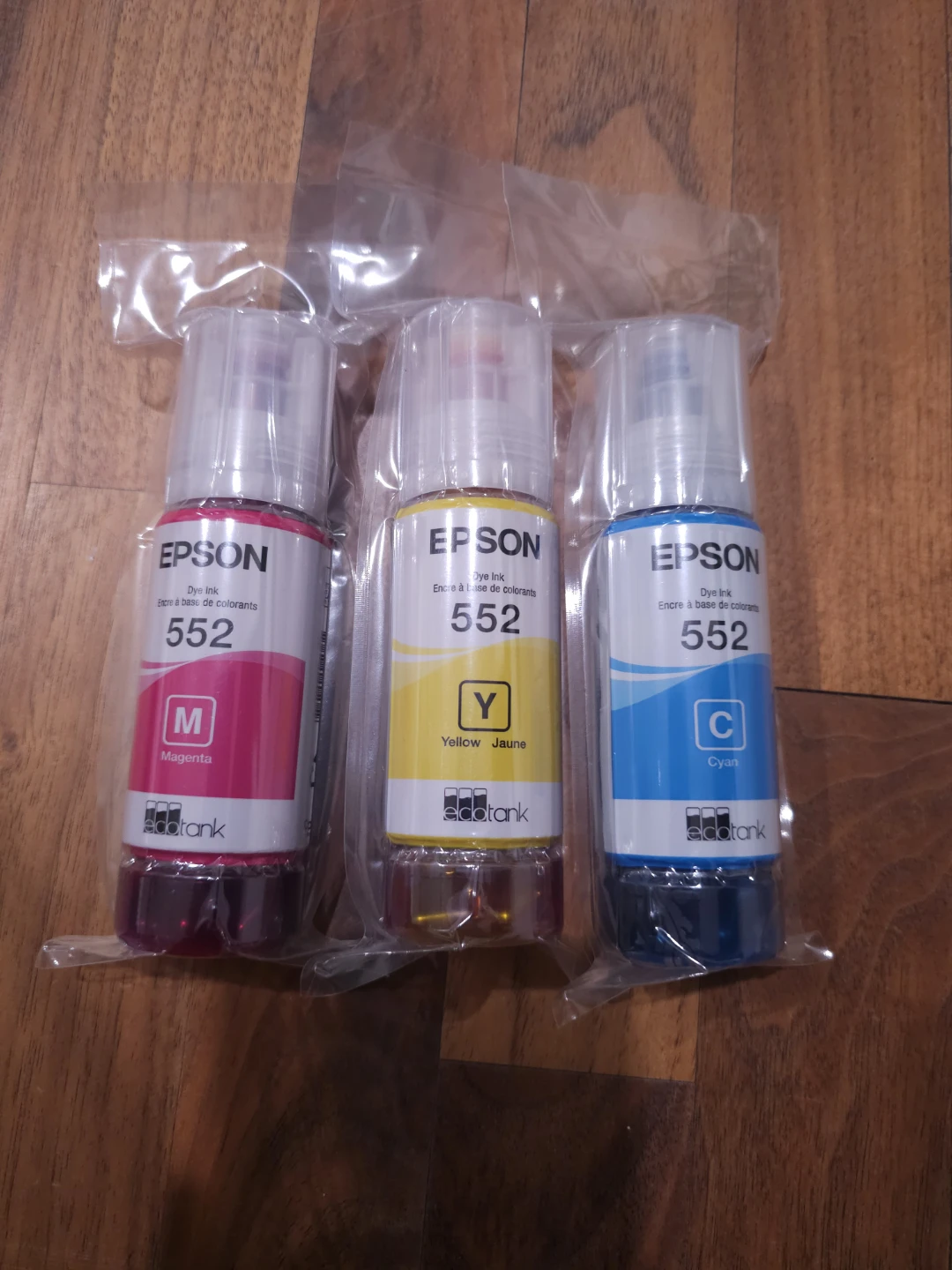 Epson 552 EcoTank Ink Bottles Sealed (Exp 2029)