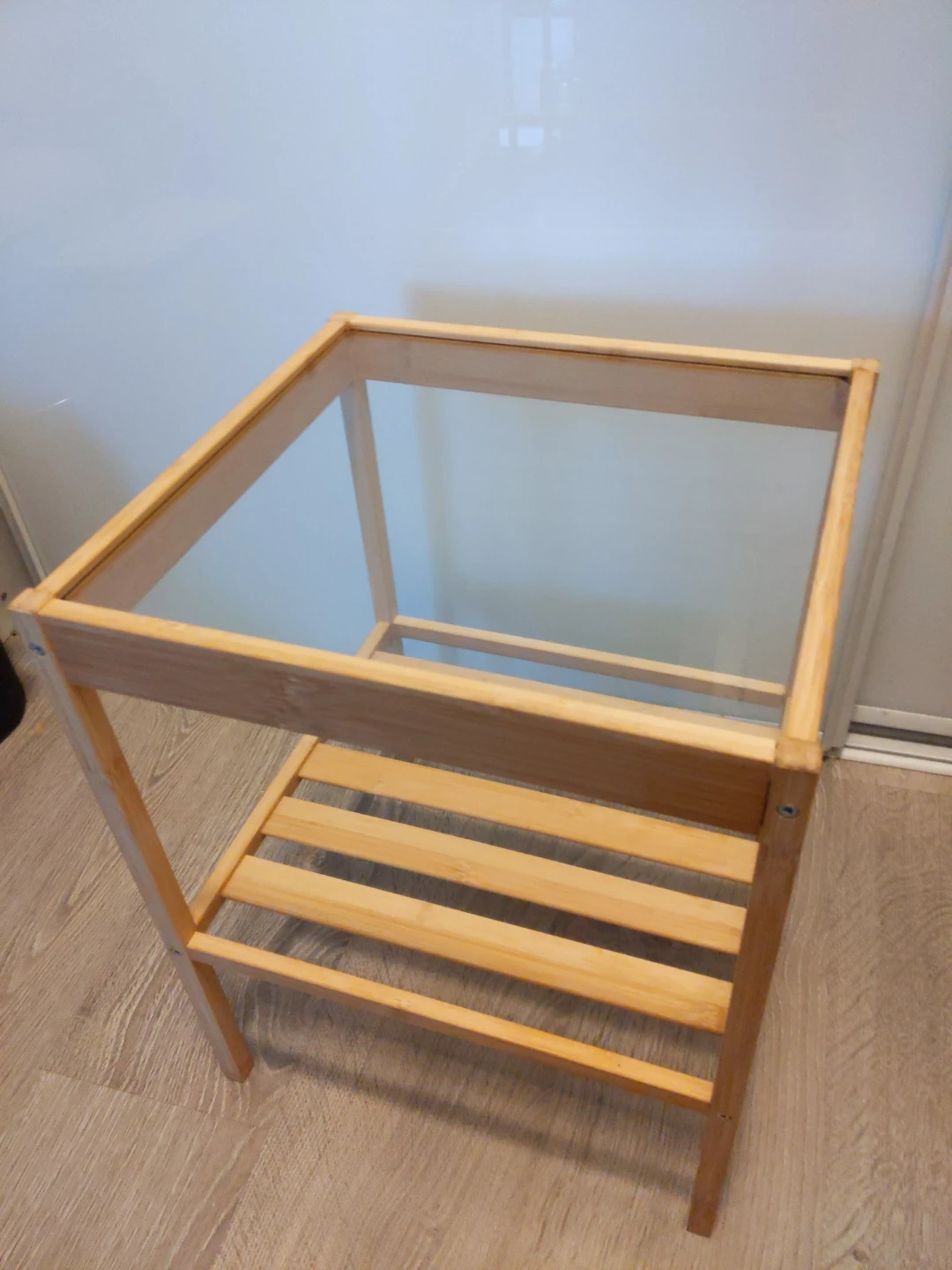 IKEA NESNA Bedside table - bamboo