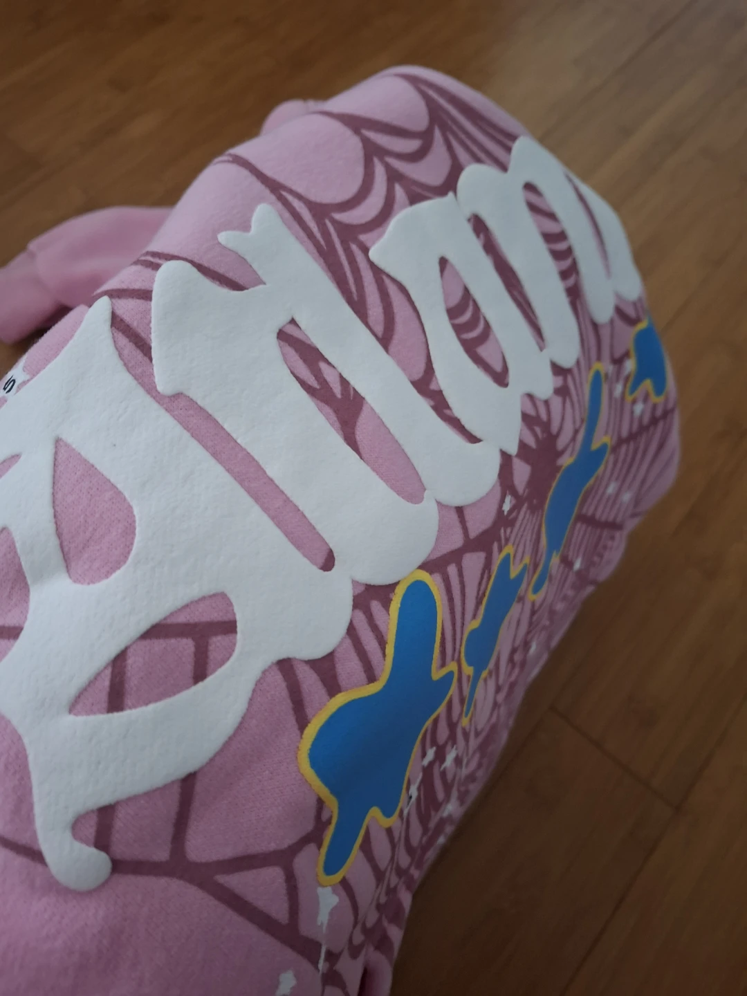 Pink Atlanta Sp5der Hoodie Large - photo 5