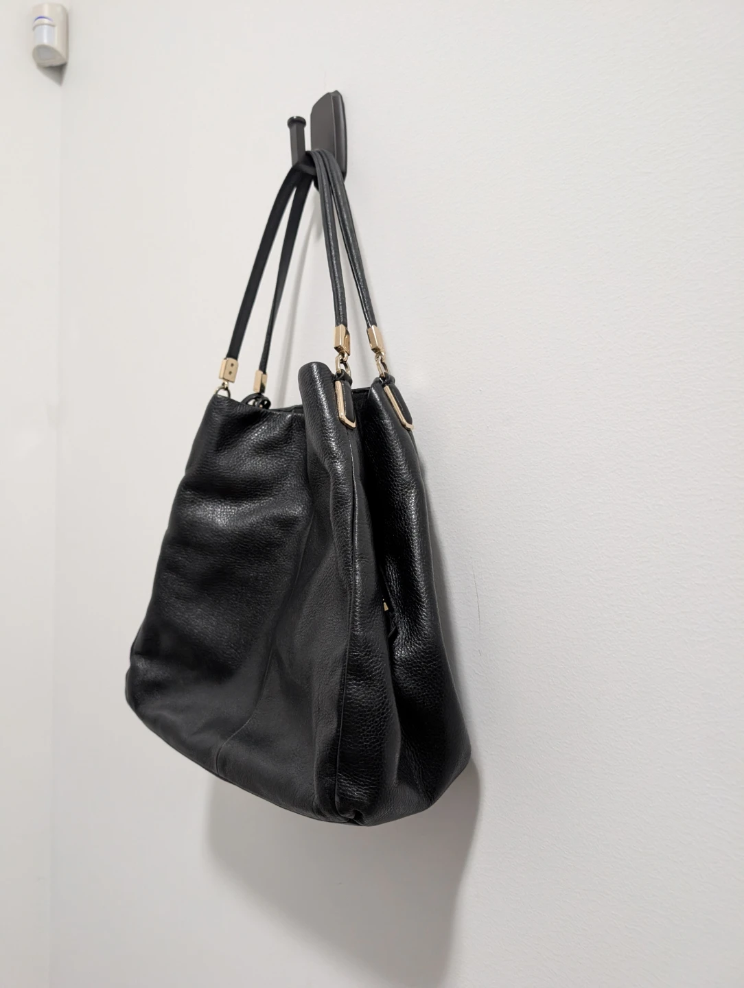 Coach Leather Hobo Bag Black - photo 2