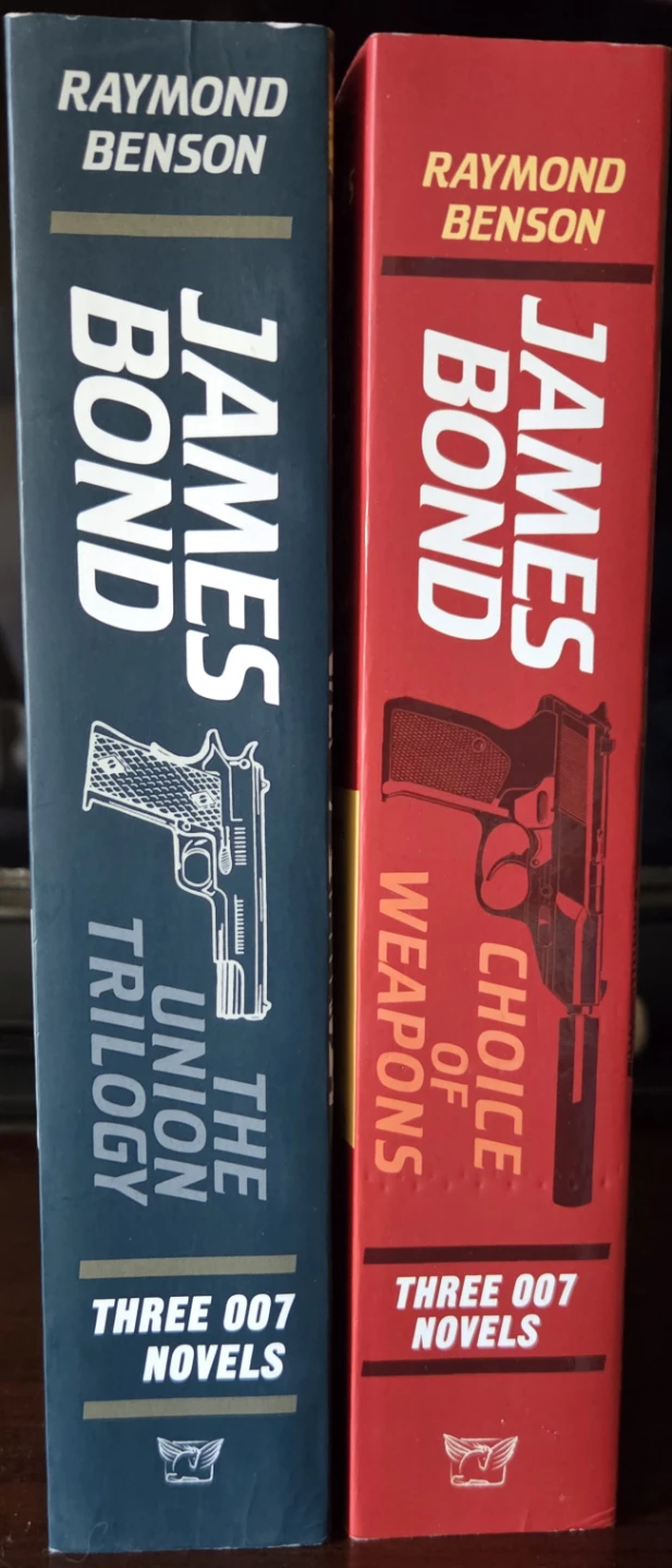 Signed Raymond Benson James Bond Anthology Books - photo 2