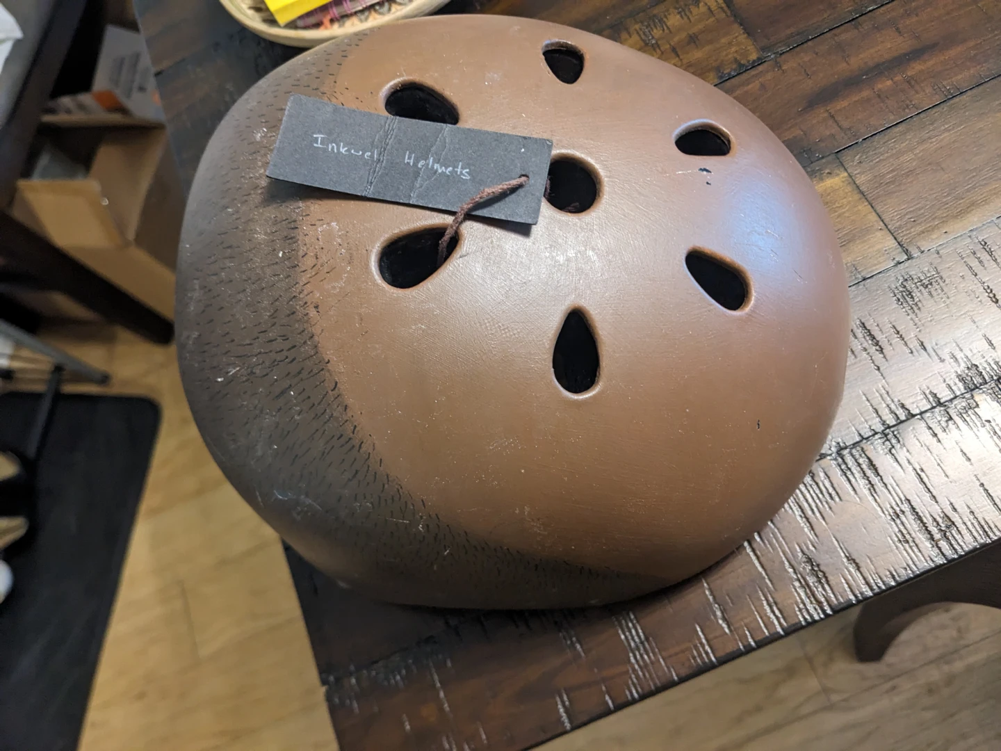 Inkwell Helmets Brown Helmet