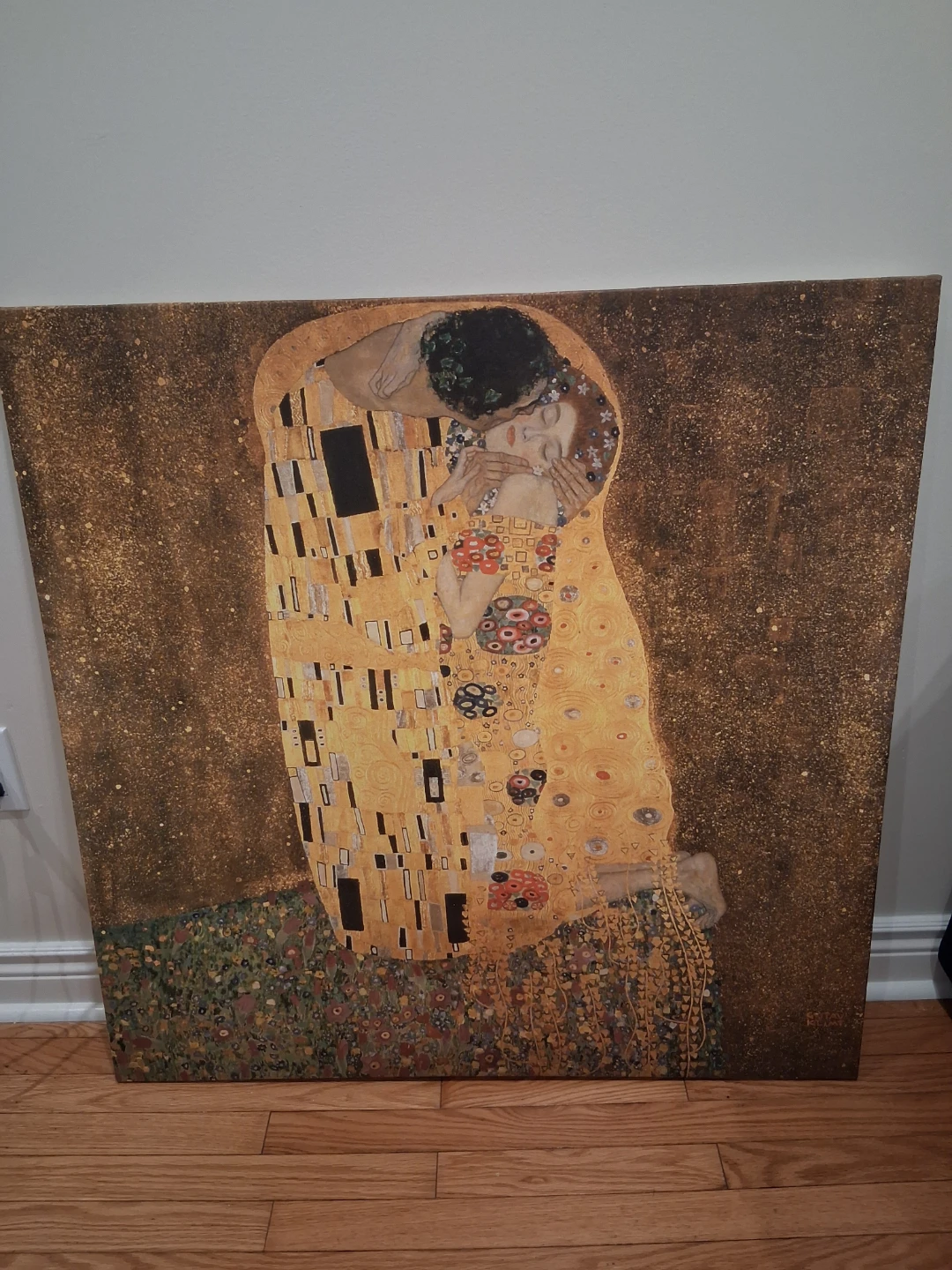 IKEA Gustav Klimt The Kiss Canvas Print