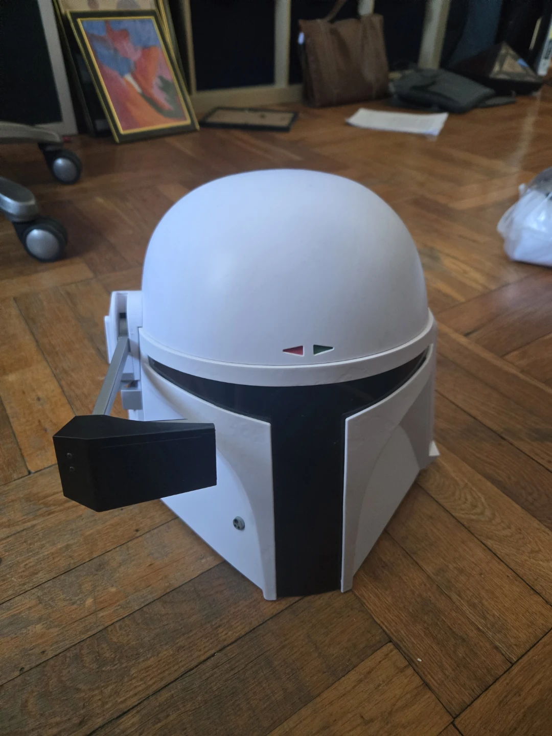 Boba Fett Black Series Life Size White Helmet - photo 2